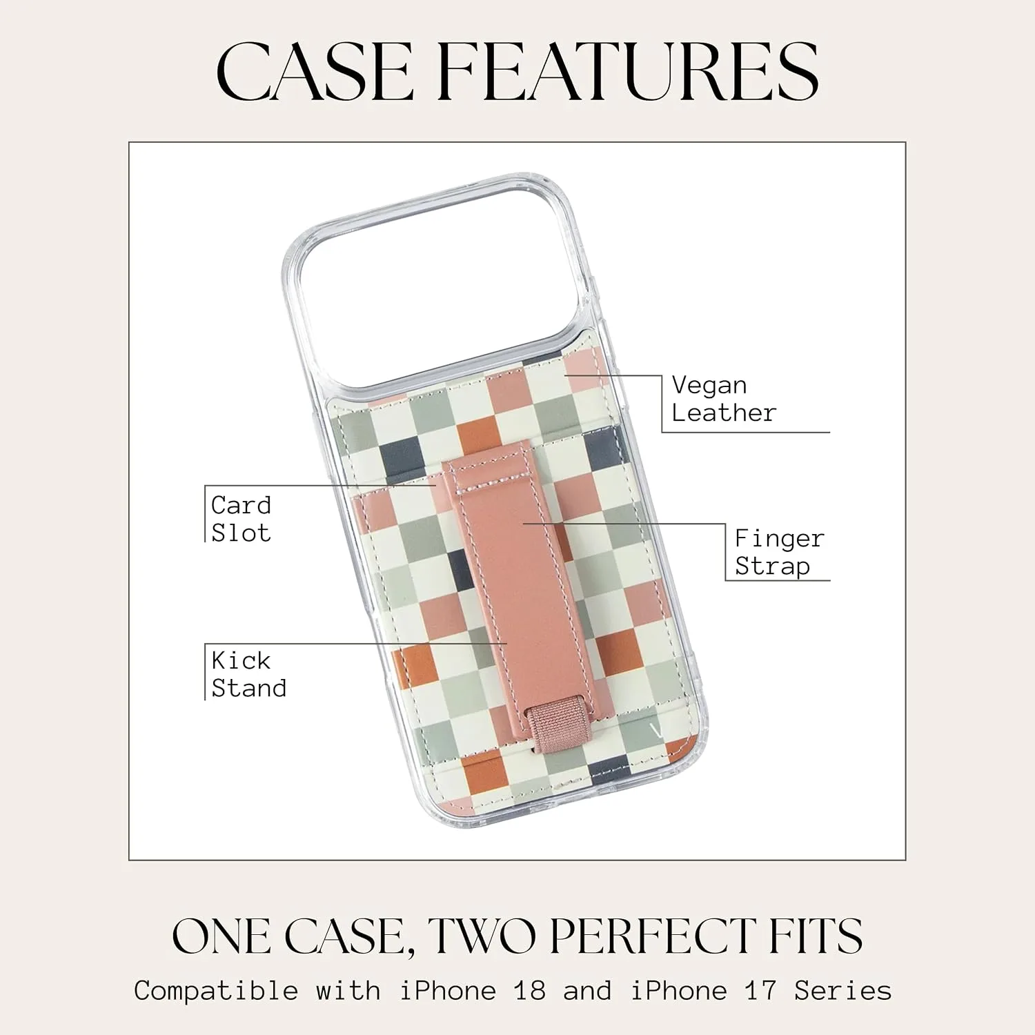 Walli Cases Wallet Phone Case for iPhone 18 Pro Max and iPhone 17 Pro Max