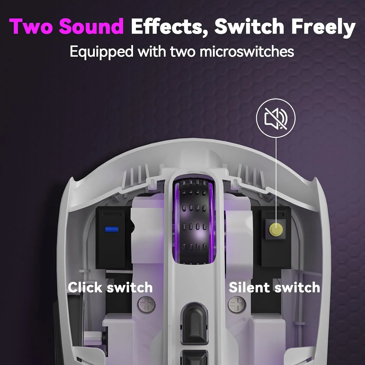 CORBOBO SOLAKAKA SM802 Wireless Gaming Mouse,24,000 DPI Max,Tri-Mode 2.4GHz/BT/Wired USB Rechargeable Gamer Mouse with RGB,Programmable Macro Buttons,68g Lightweight Computer Mouse for Laptop/PC/Mac