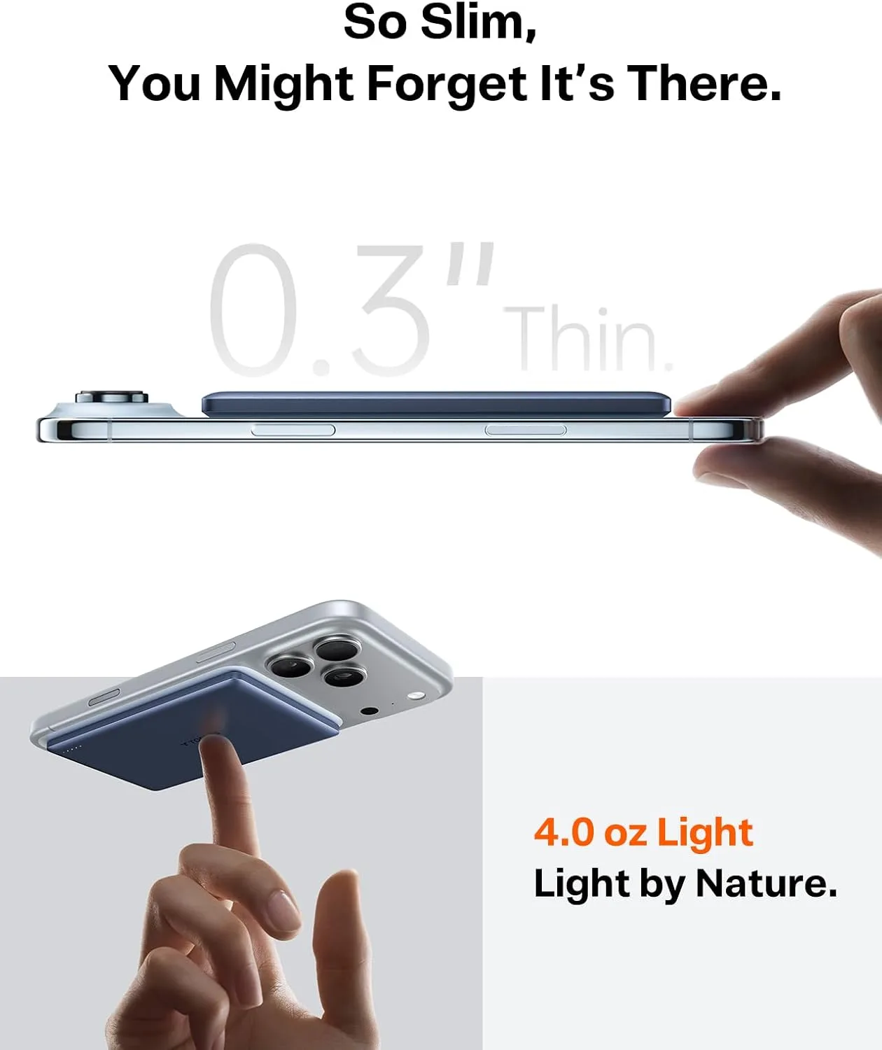 TORRAS MiniMag 5000mAh MagSafe iPhone 18 Pro Max Power Bank, Ultra-Slim