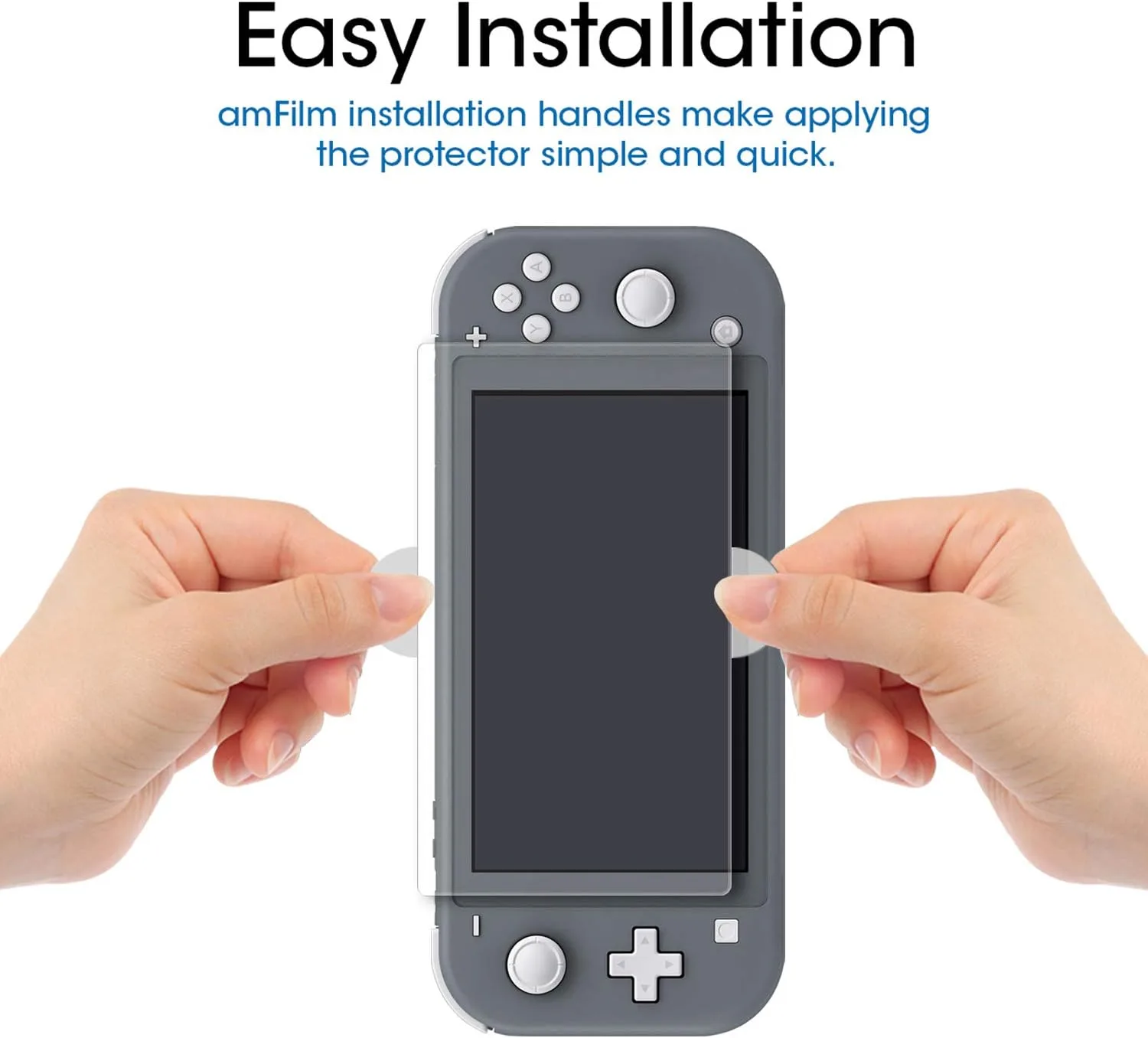 amFilm 3 Pack Screen Protector for Nintendo Switch Lite 2019 Tempered Glass