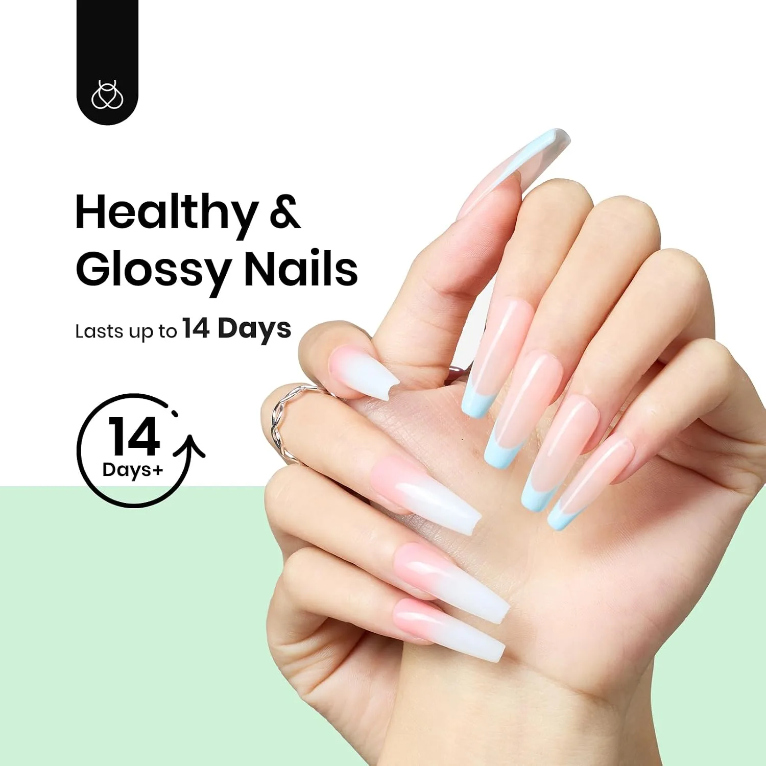 Beetles HEMA Free Base and Top Coat Set 2Pcs 15ML