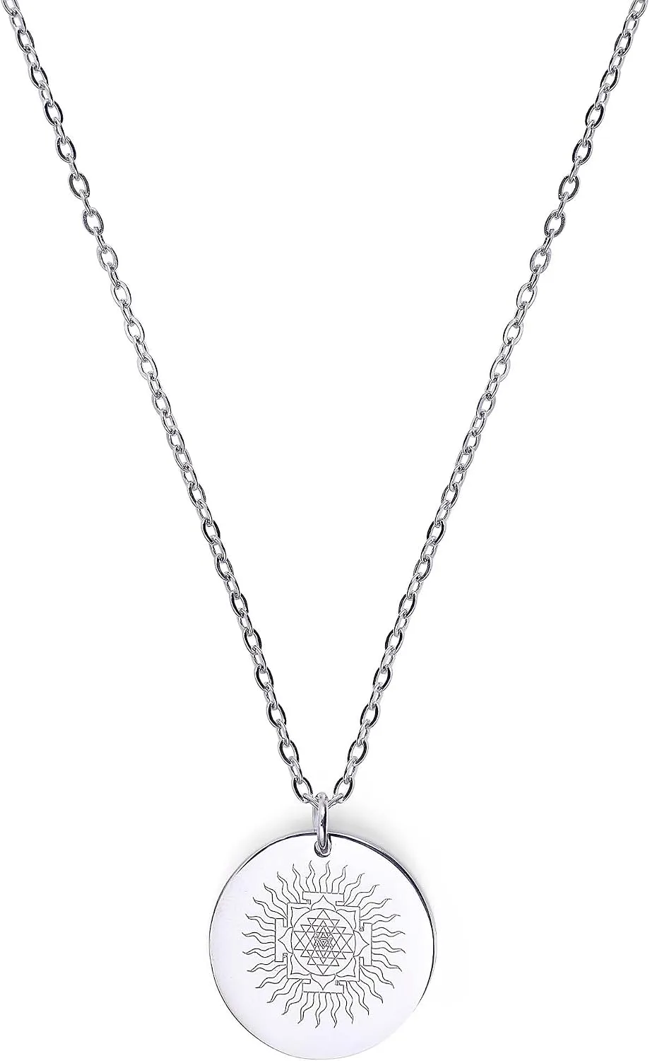 SANA Numerana Grabovoi Necklace with Sacred Geometry for Men & Women