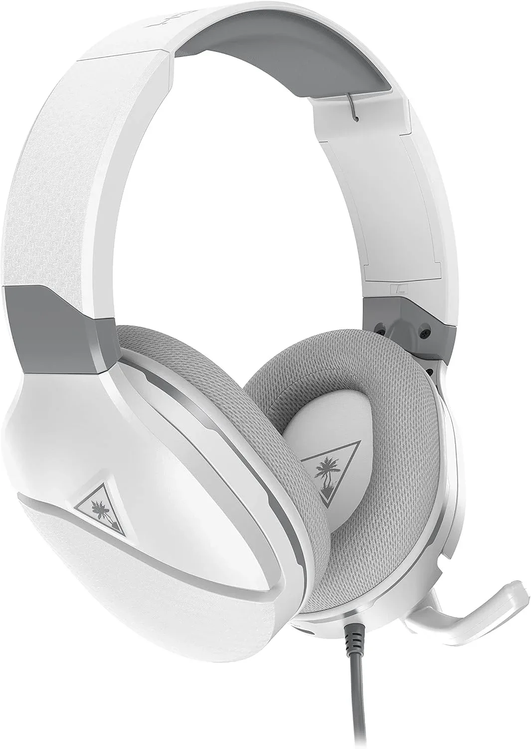 Turtle Beach Recon 200 Gen 2 Powered Gaming Headset for Xbox Series X, Xbox Series S, Xbox One, PlayStation 5, PS4, Nintendo Switch, Mobile, PC with 3.5mm connection - White[Without Batteries] Renewed