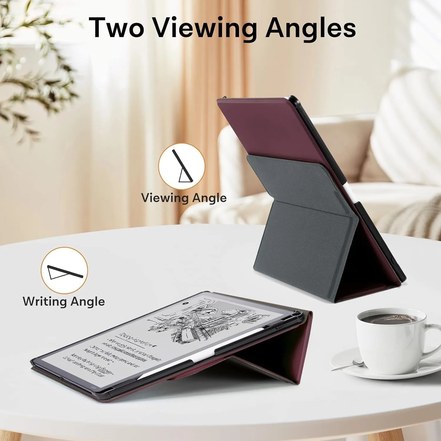 CoBak Stand Case for 11" Kindle Scribe 3rd Gen 2025 & Colorsoft