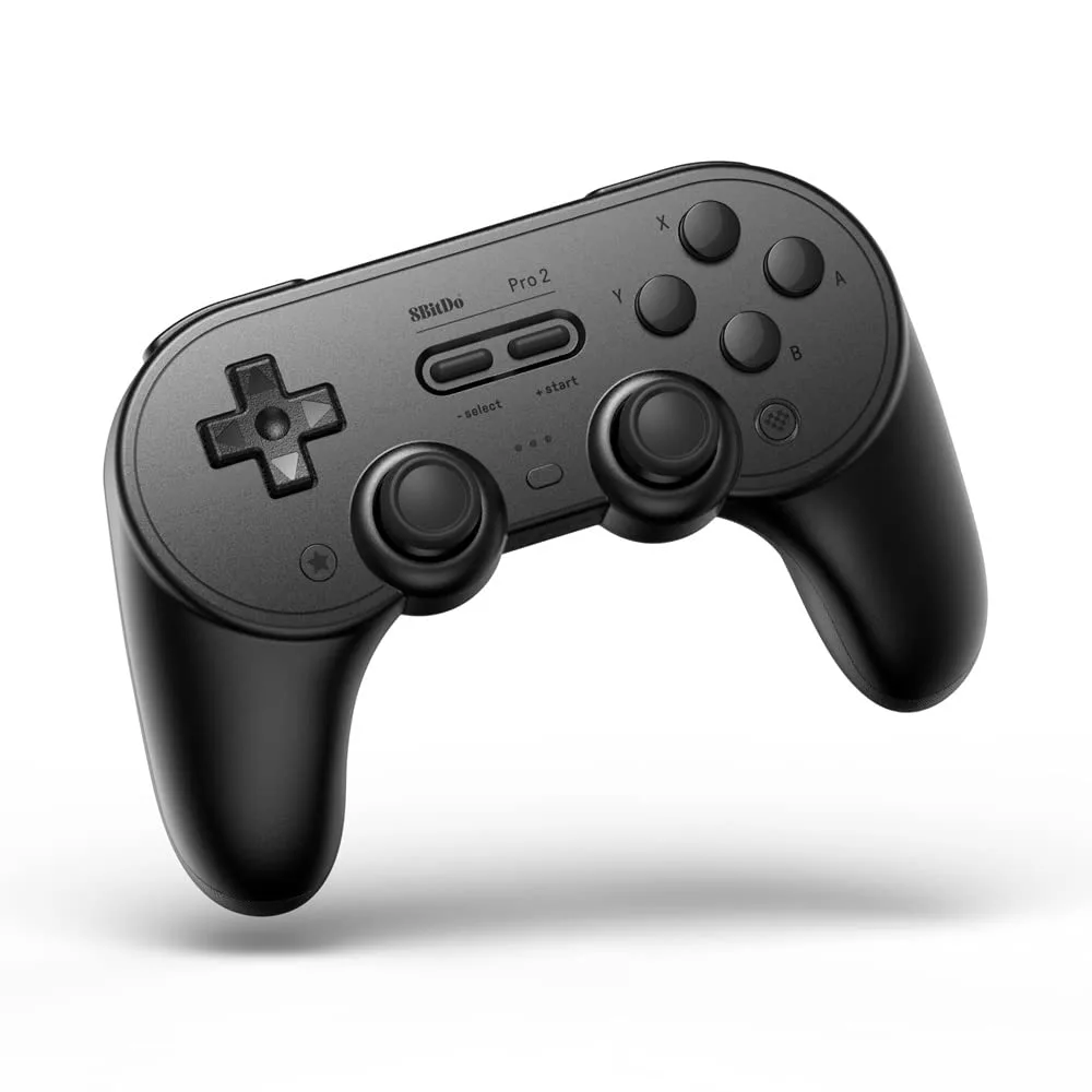 Control inalámbrico 8BitDo Pro 2 Bluetooth Black Edition
