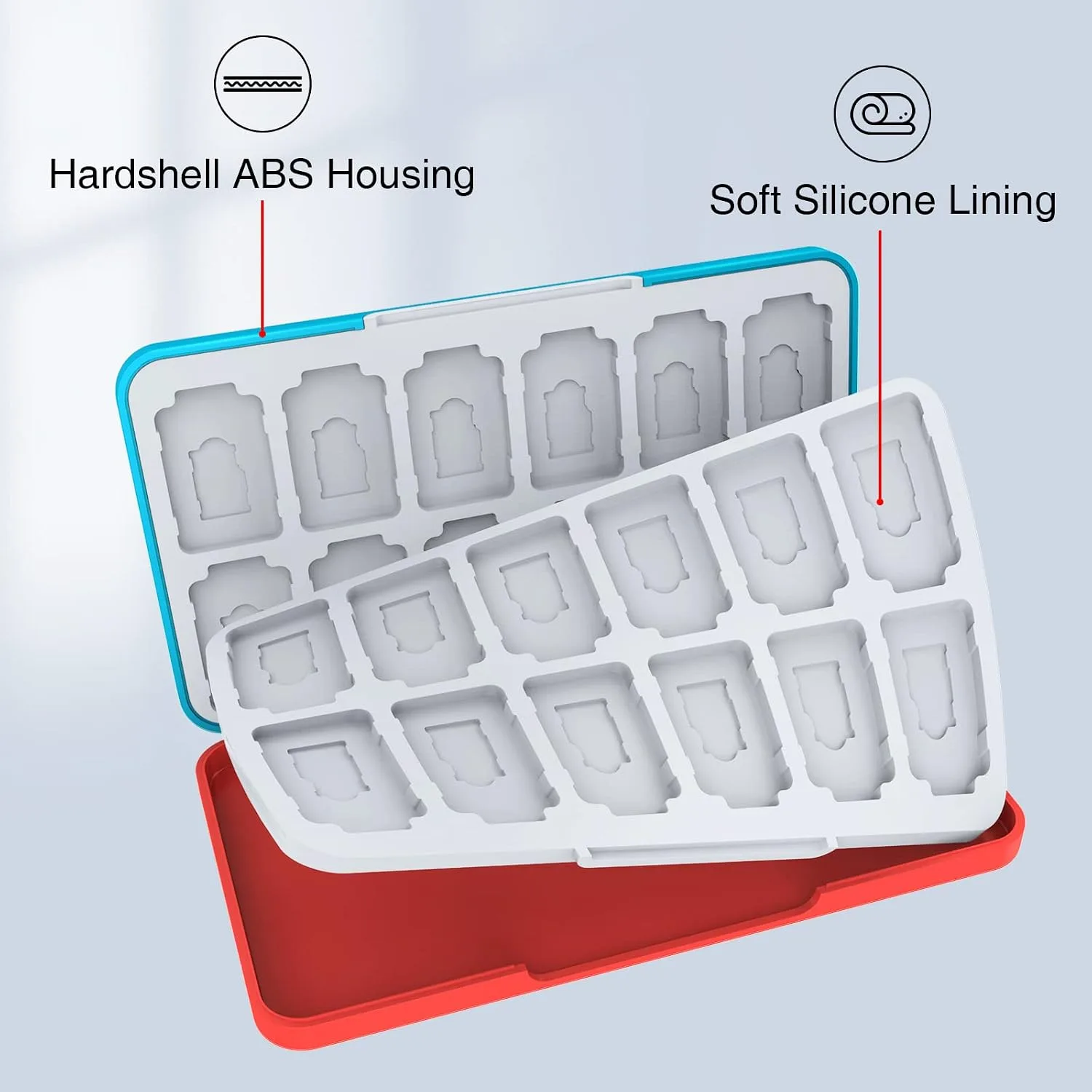 HEIYING Switch Game Card Case for NINTENDO SWITCH 2 / Micro SD Cards