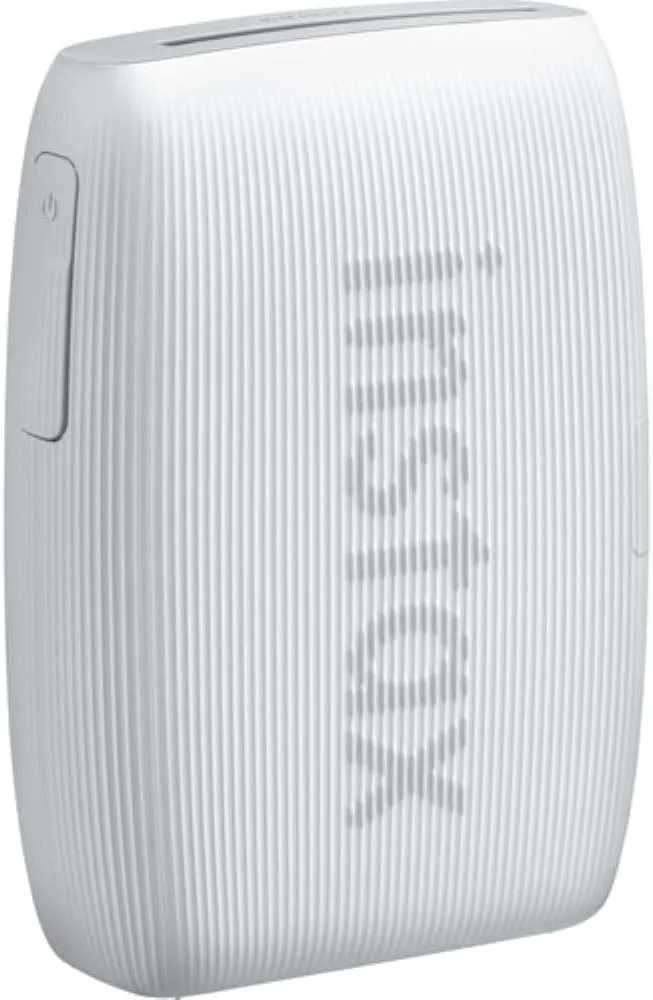 Fujifilm INSTAX Mini Link 3 Smartphone Printer | Clay White Bundled INSTAX Mini Instant Film | 20 Exposures + Microfiber Cleaning Cloth (3 Items)
