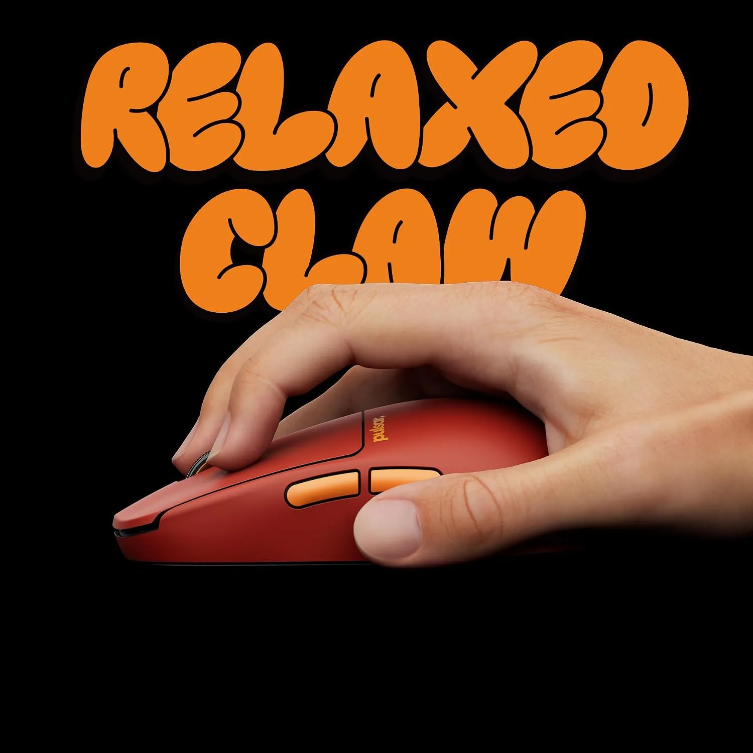 Pulsar Gaming Gears X2H Crazylight Wireless Gaming Mouse, Medium, Volcano