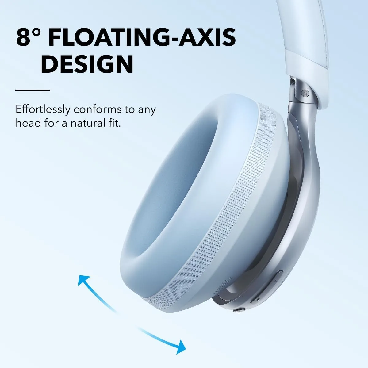 Soundcore Anker Space One ANC Over-Ear Headphones, Voice Reduction