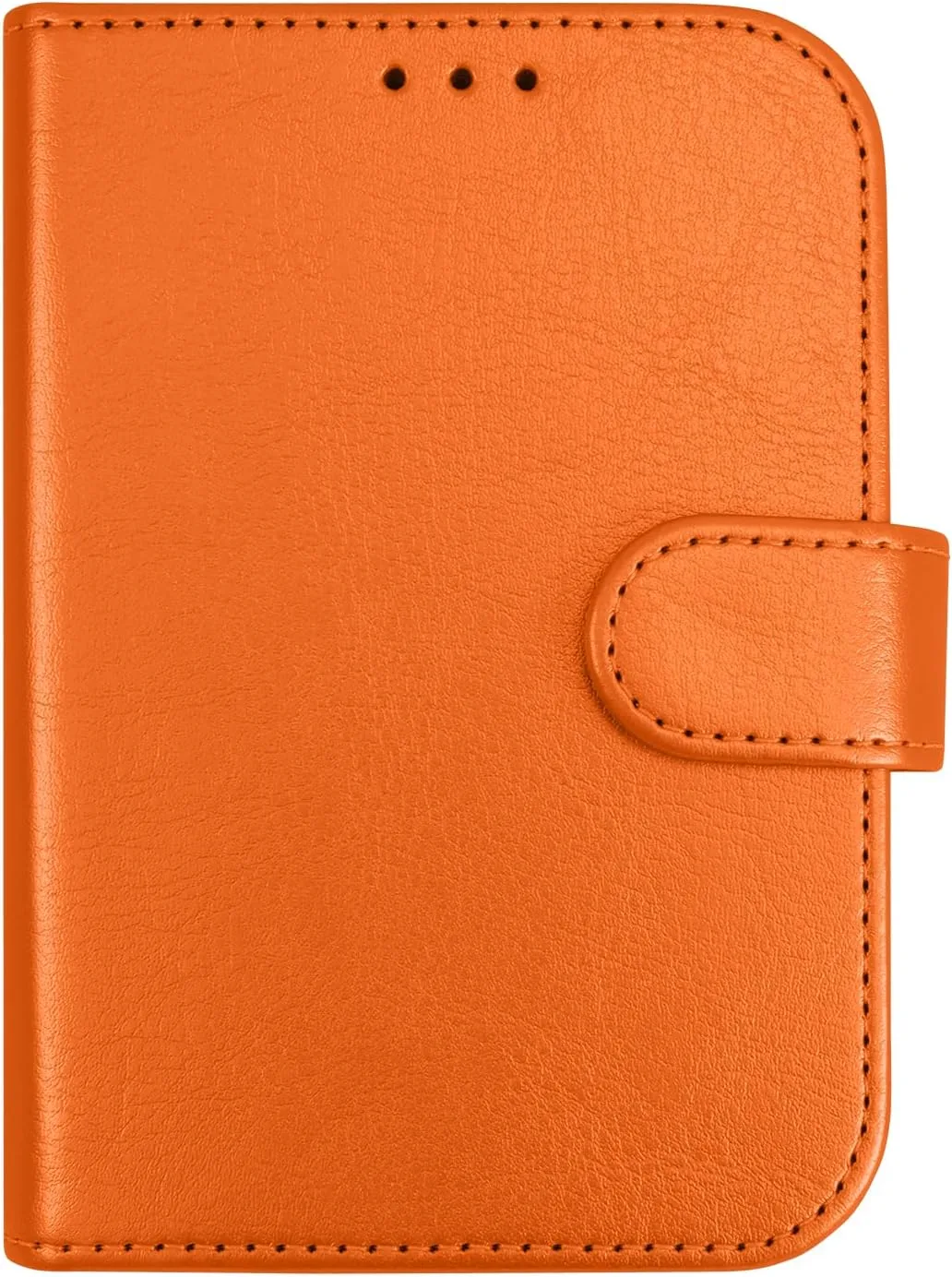 Wallet Phone Case Crafted for iPhone Duo Orange