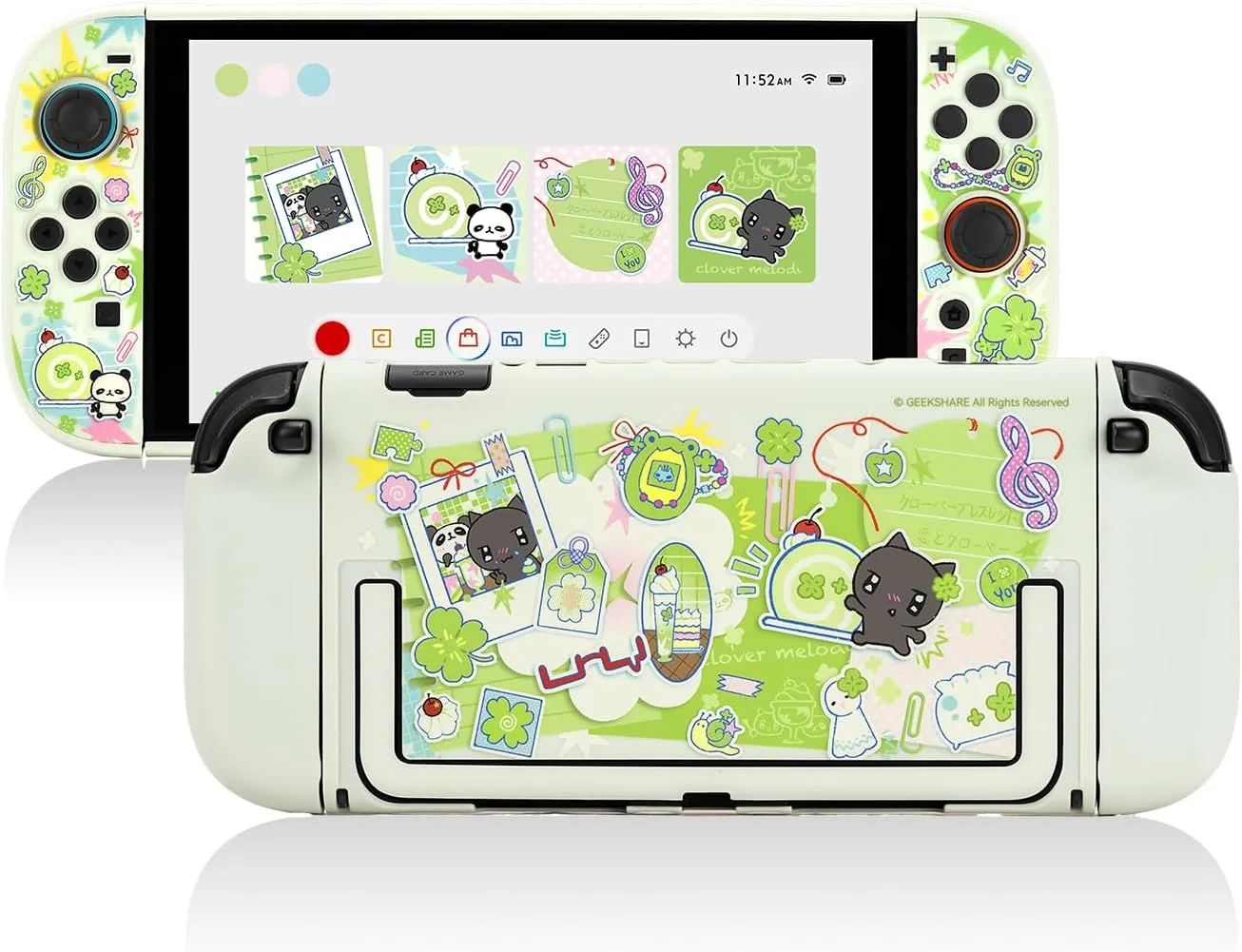 GeekShare Protective Shell Dockable Hard Case Compatible with Switch 2
