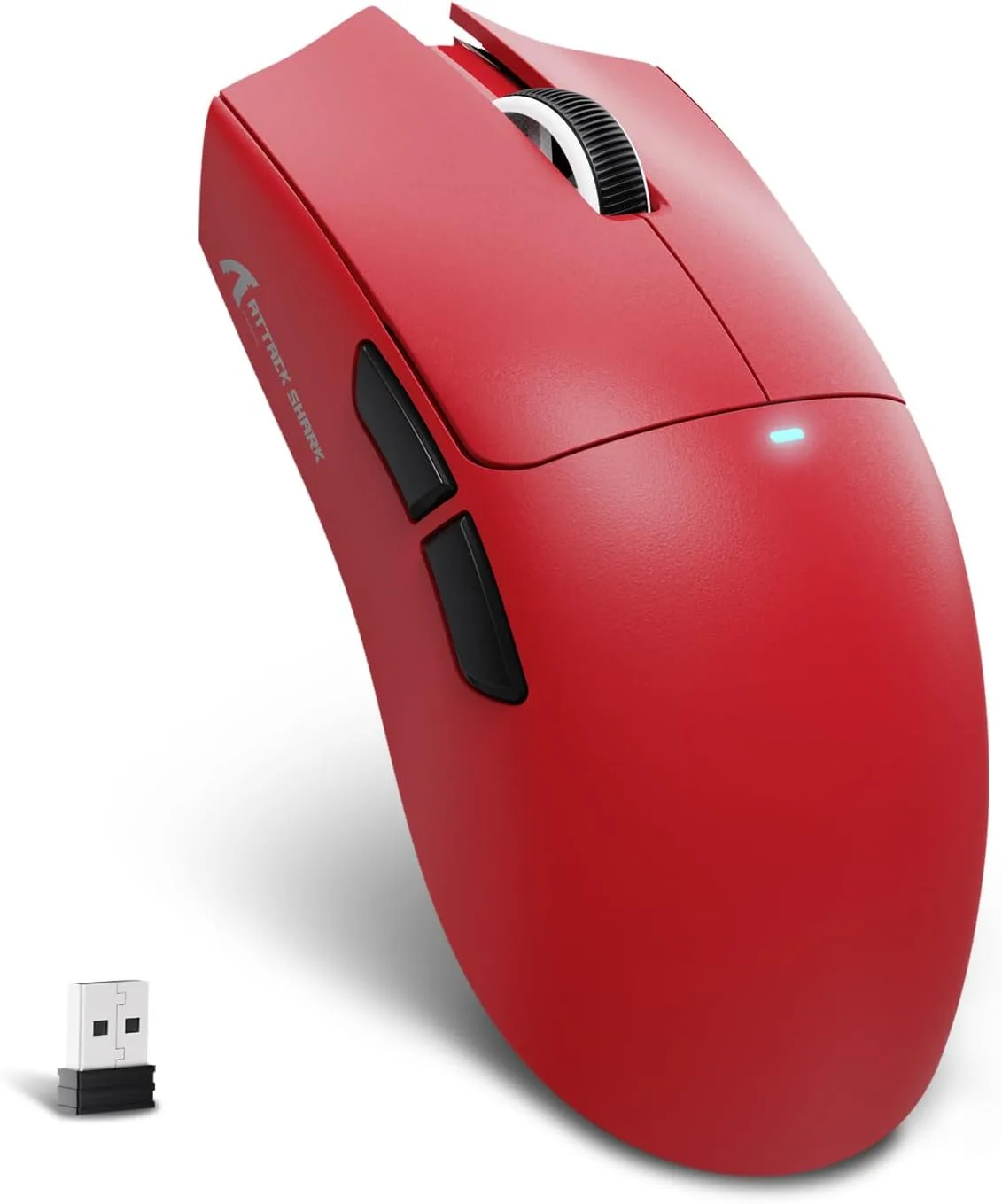 ATTACK SHARK X11 SE Ultra-Light Wireless Gaming Mouse, Red