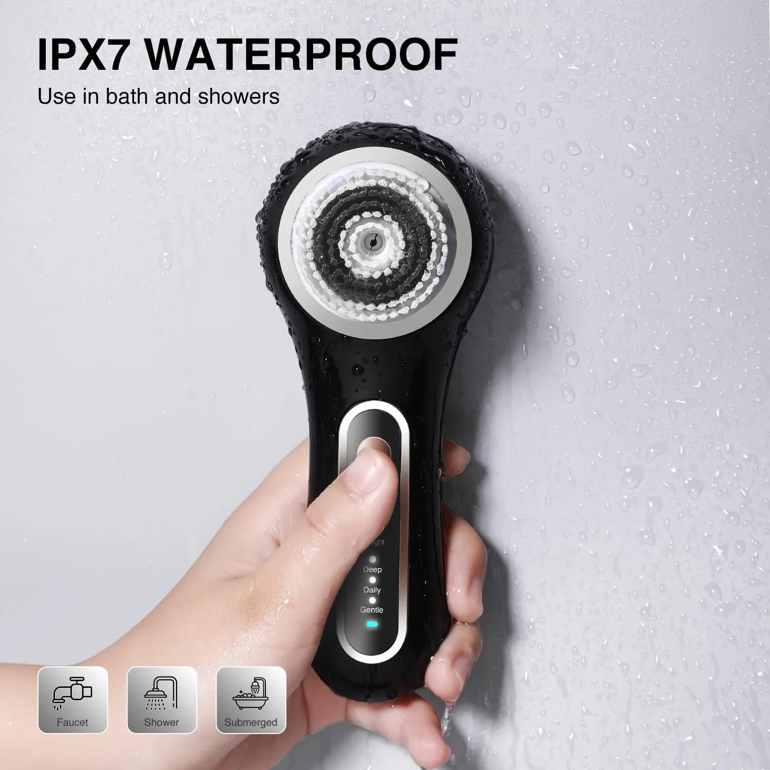 UMICKOO Rechargeable Rotating Face Scrubber