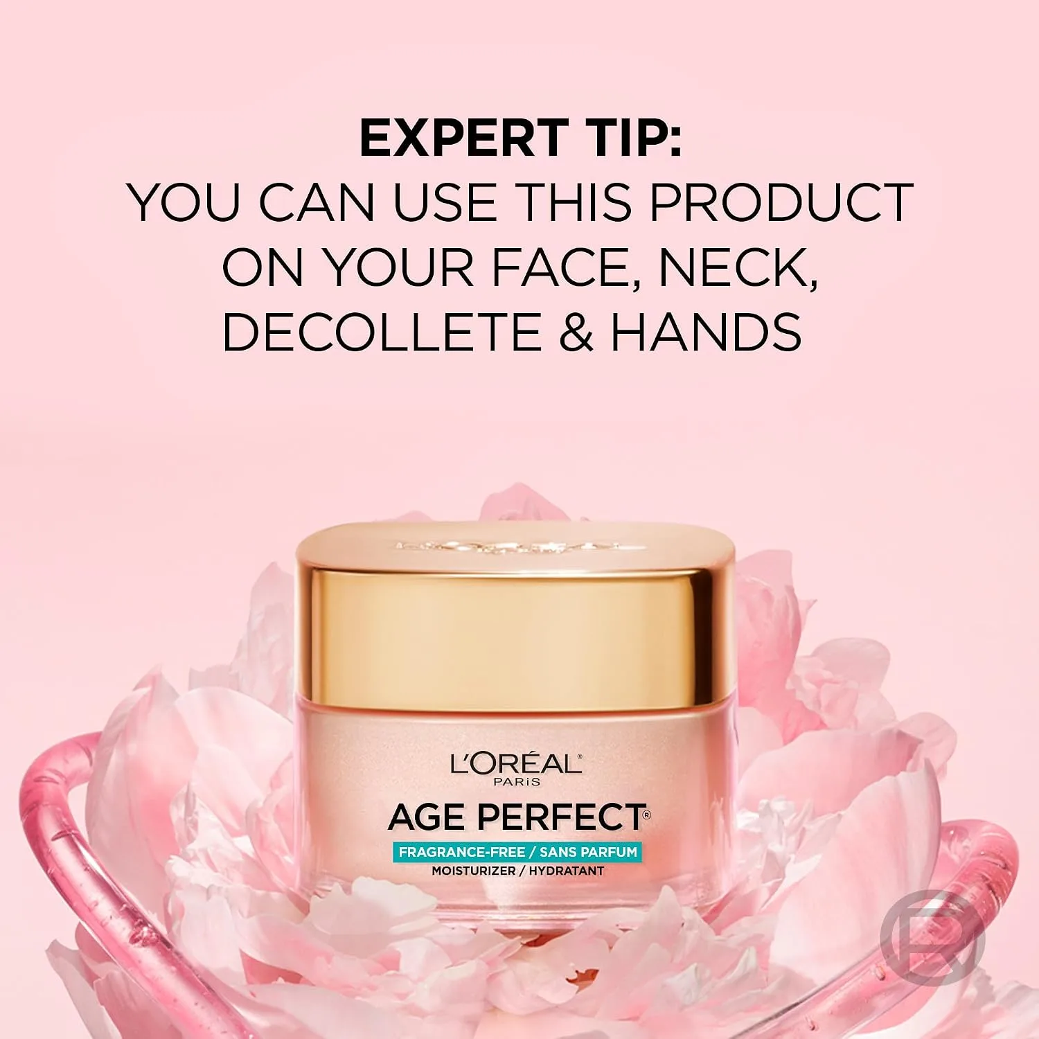 L’Oreal Paris Age Perfect Rosy Tone Anti-Aging Face Moisturizer, Renew & Revive Healthy Tone, Fragrance Free, 1.7 oz