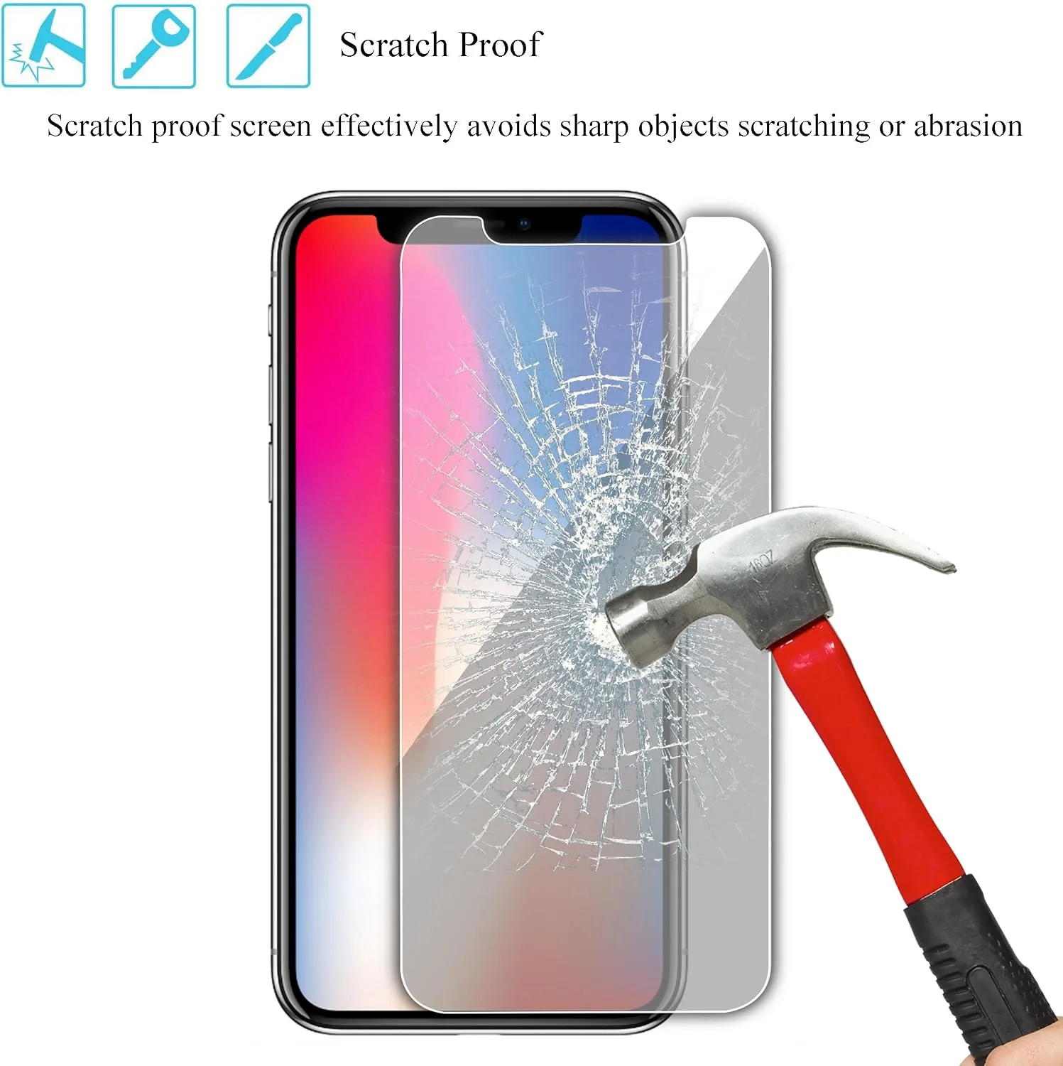 Ailun 2Pack Privacy Screen Protector iPhone 11 Pro/Xs/X 5.8 Inch