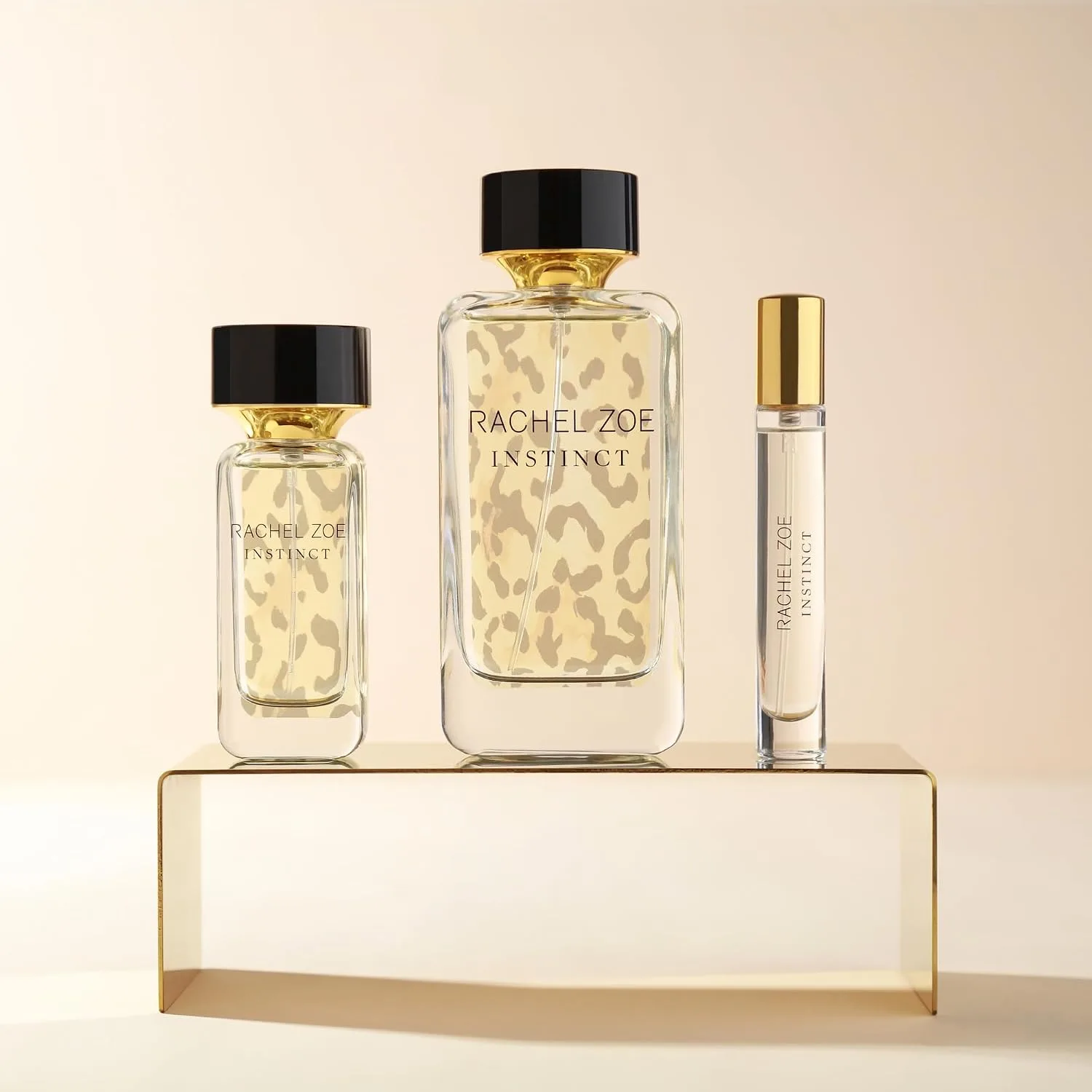 Rachel Zoe Instinct - Women's Perfume Set - Mini Perfumes for Women - Eau de Parfum Set - Bergamot, Jasmine, Musk Fragrances - 3 pc