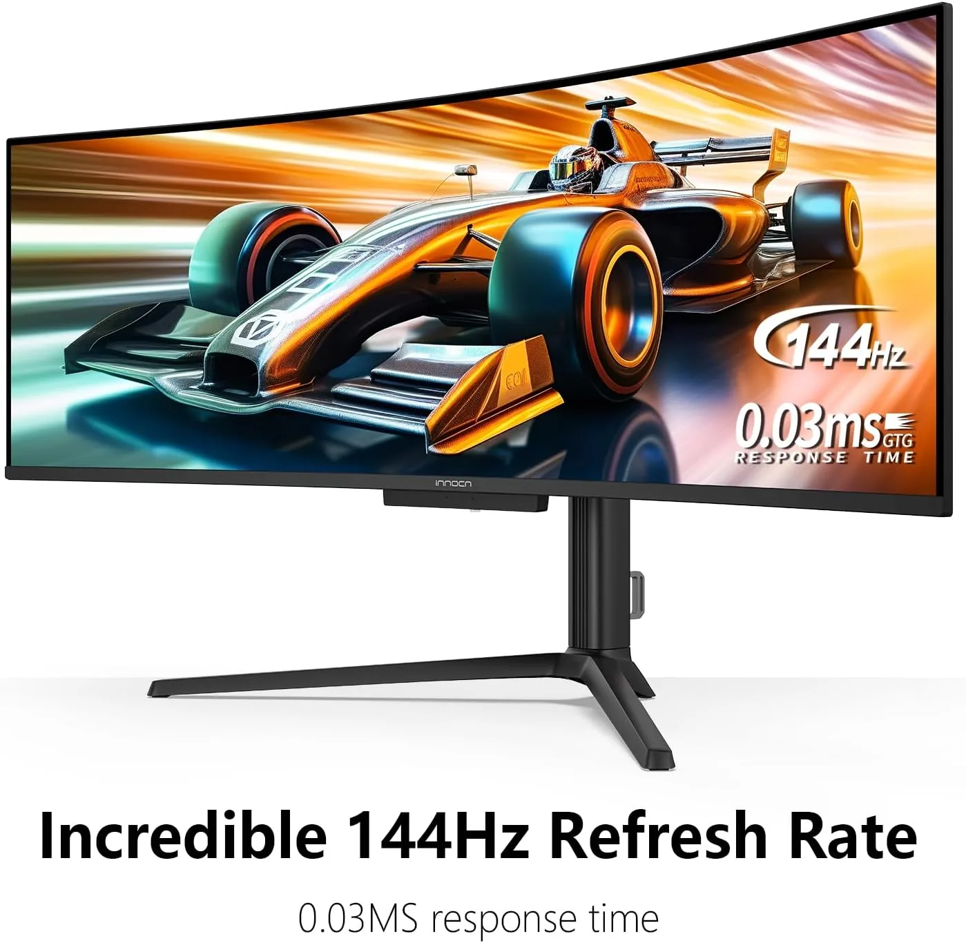 INNOCN 49" QD-OLED 5K2K 5120 x 1440P 144Hz Ultrawide Curved Monitor - 49Q1R