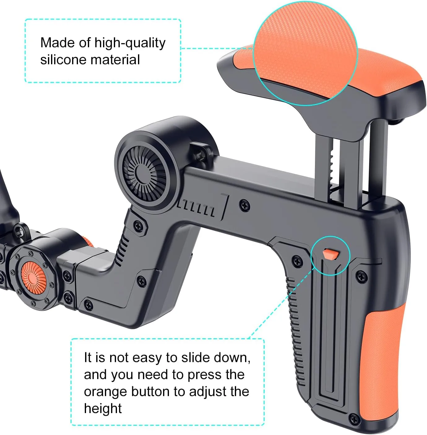Rechale VR Gunstock Compatible with Meta Quest 2/3/3S/Pro, Shoulder Straps Adjustable FPS Gaming Controller Accessories Quick Magnetic Attachment Cheek Pad Immersive VR Stock Rifle Gameplay (Black)
