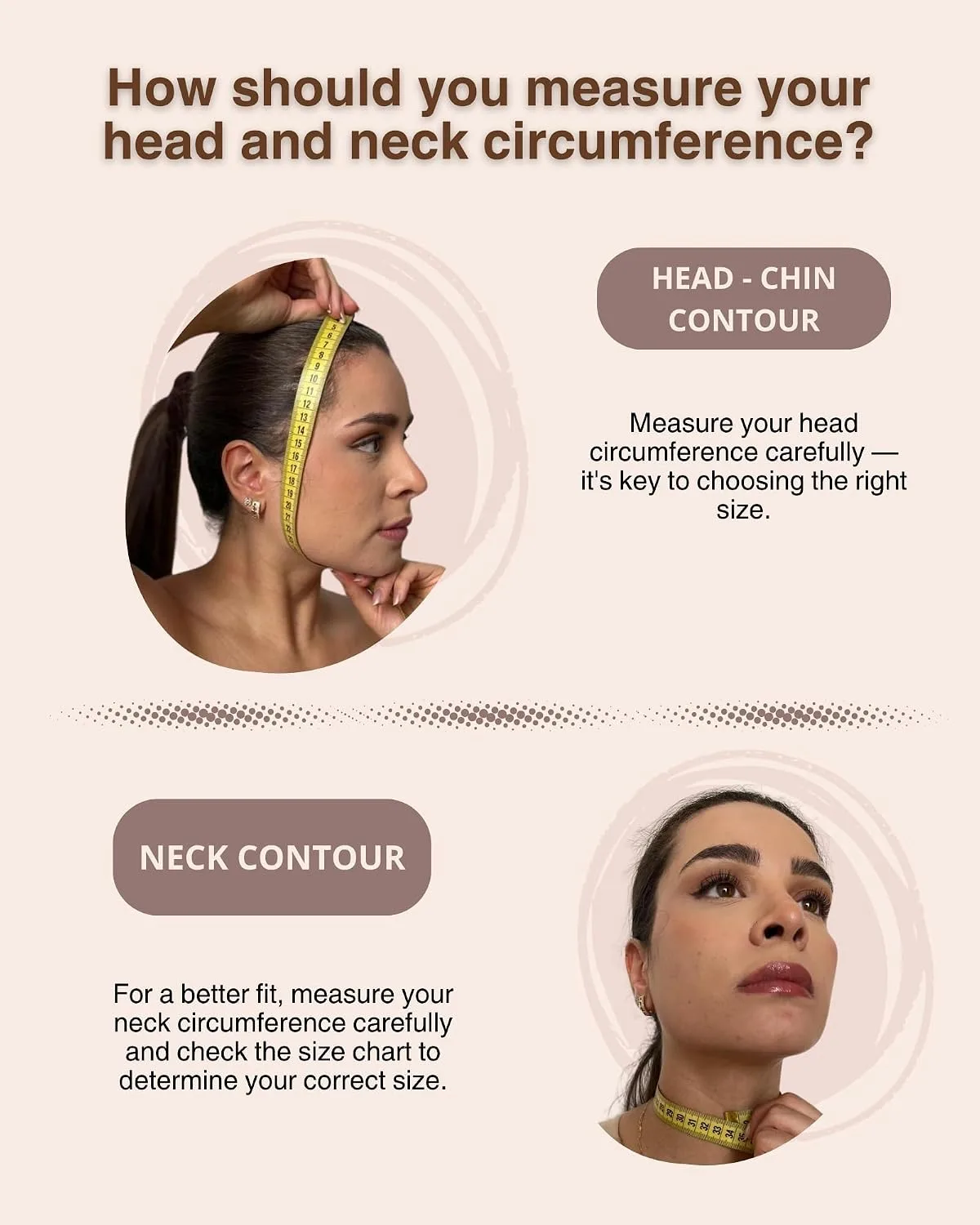 Shape Concept Chin Strap Support Band Neck Bandage Face Chin Medium Compression