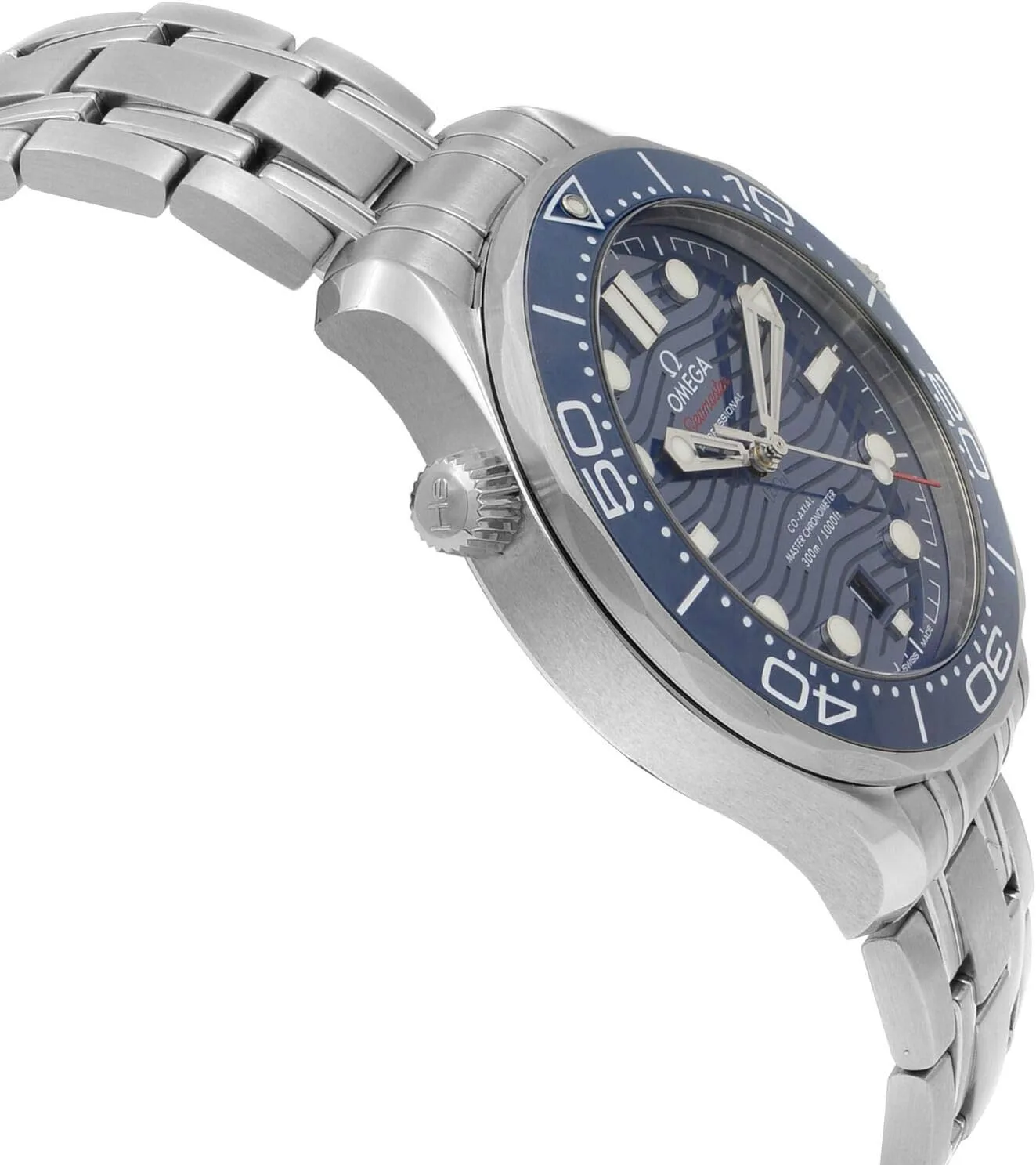 Omega Seamaster Automatic Blue Dial Steel Men's Watch 210.30.42.20.03.001