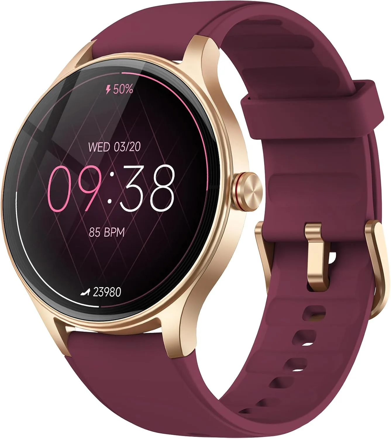 Smartwatch Fitpolo para mujer 105 modos deportivos morado