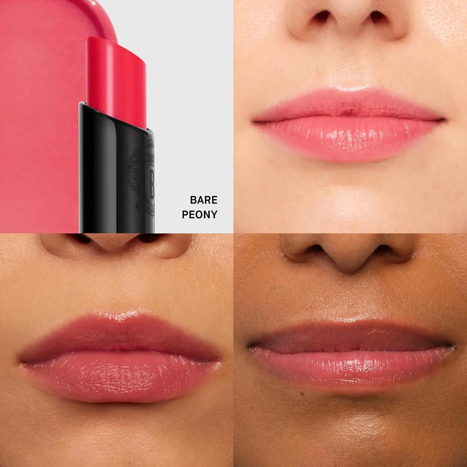 Bobbi Brown Extra Lip Tinted Balm | Hydrating Lip Treatment with Plumping + Peptide Technology, 0.08 Ounce, Bare Peony