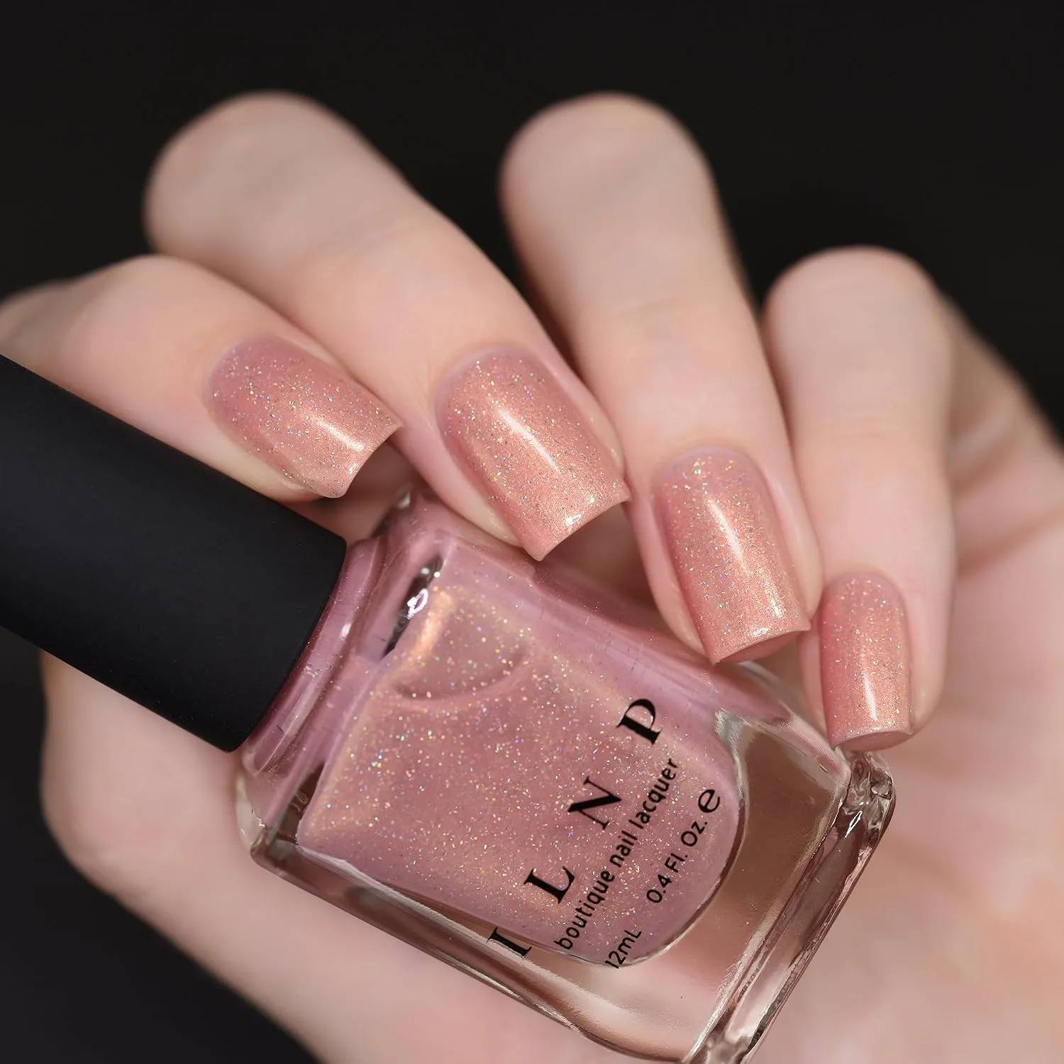 ILNP Bliss - Soft Pink Holographic Nail Polish