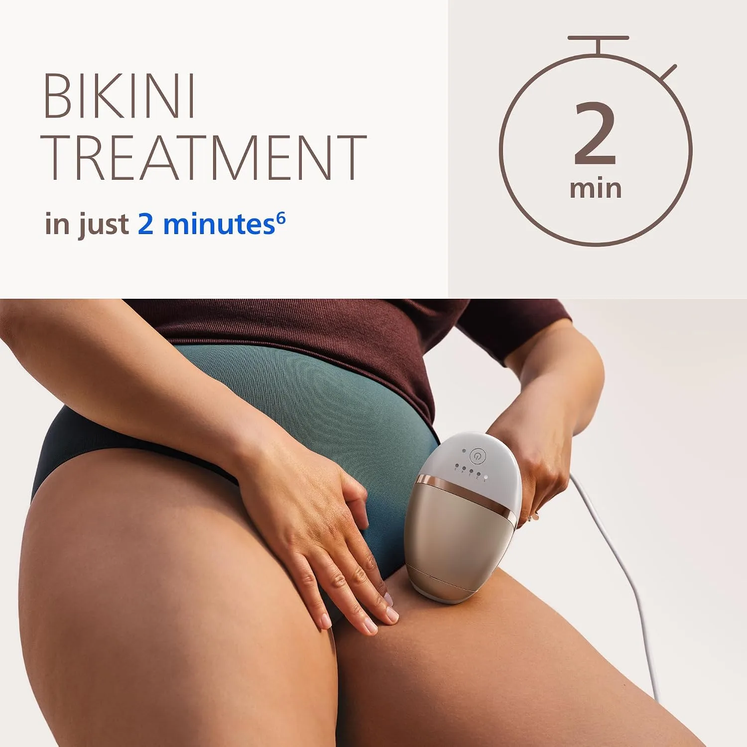 Philips Lumea 9000 IPL Hair Removal Device for Long-Lasting Smooth Skin