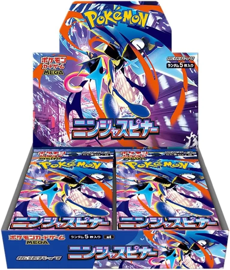 Pokemon Card Game MEGA Expansion Pack Ninja Spinner Box