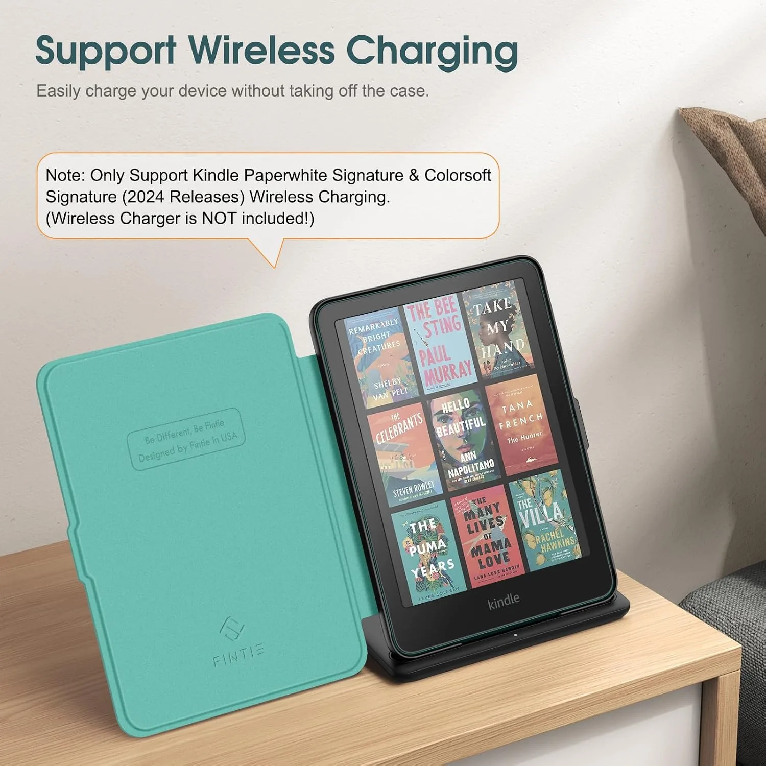 Fintie Slim Case for 7" Kindle Paperwhite 12th Gen 2024 & Kindle Colorsoft