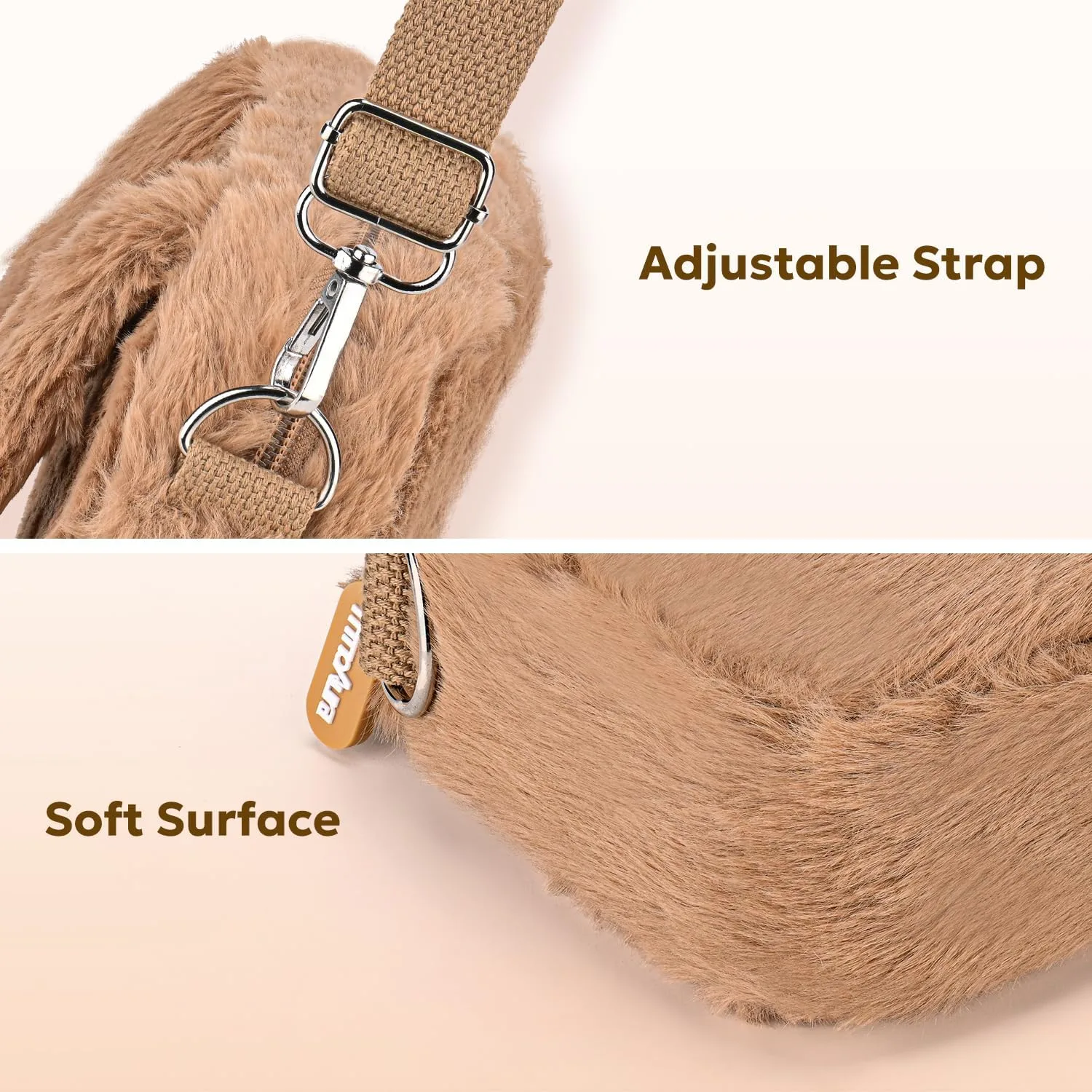 innoAura Switch Lite Case 14-in-1 Accessories Bundle for NS Switch Lite (2019), with Protective Carrying Case, Game Holder, Screen Protector & Cute Thumb Grips, Brown Dog Plush Bag