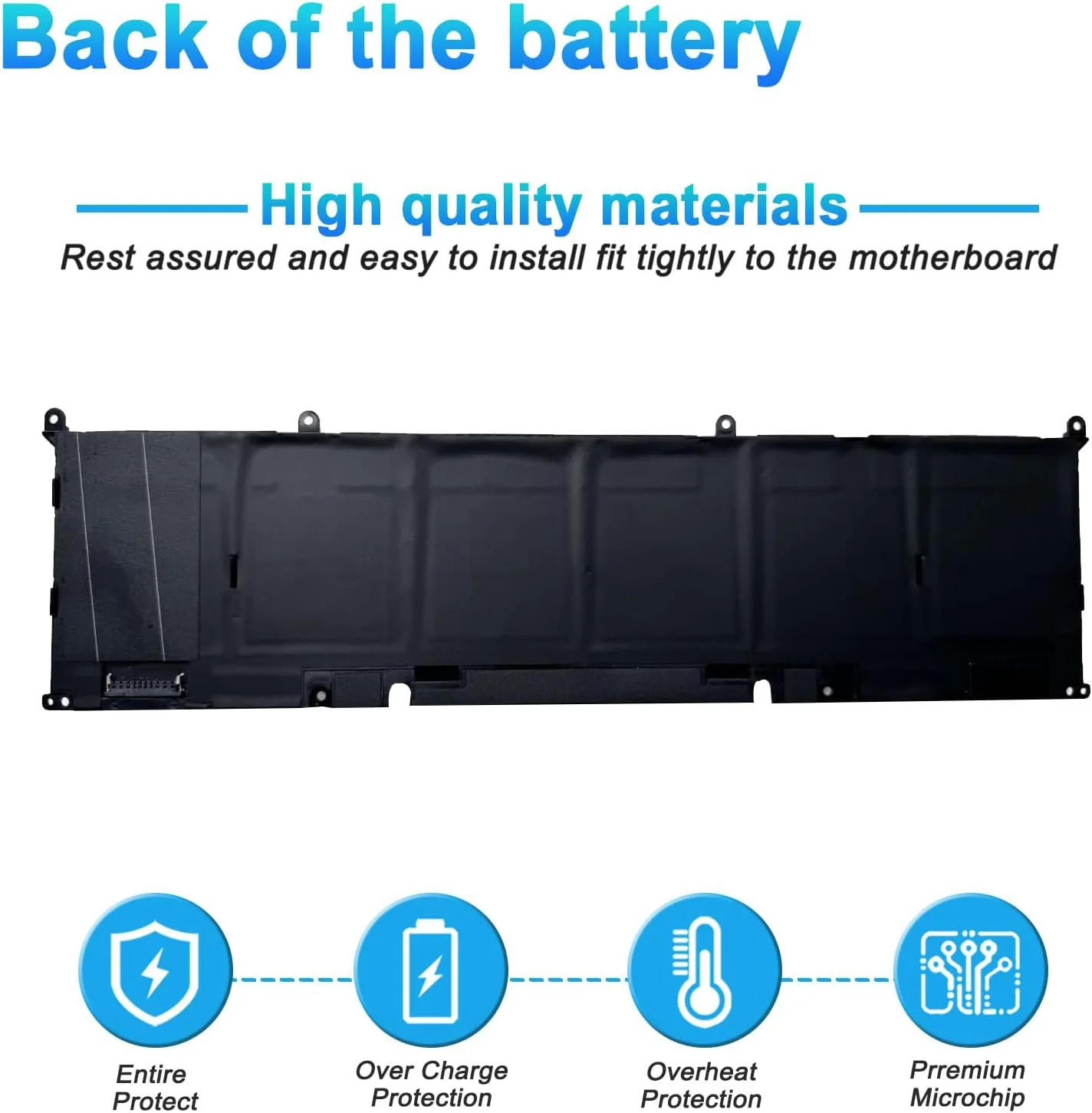 86Wh 69KF2 Laptop Battery for Dell XPS 15 9500 9510 9520 Series