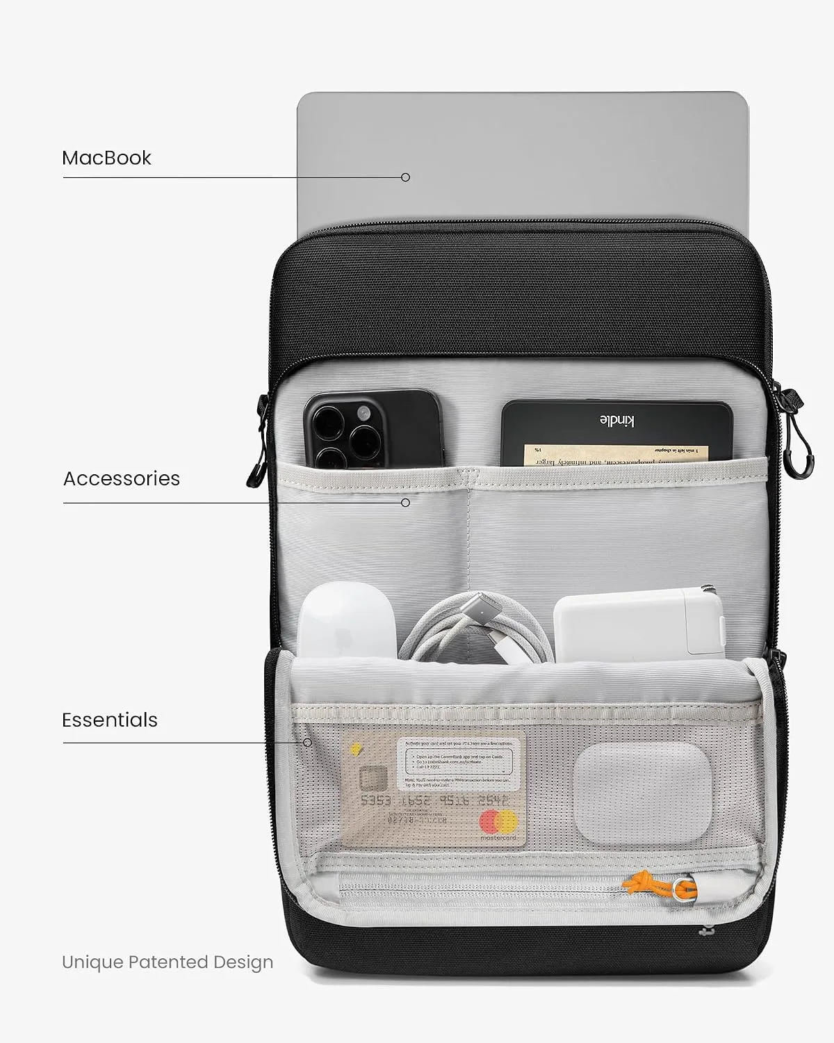 tomtoc Protective Laptop Sleeve for 2026 13 Inch MacBook Air