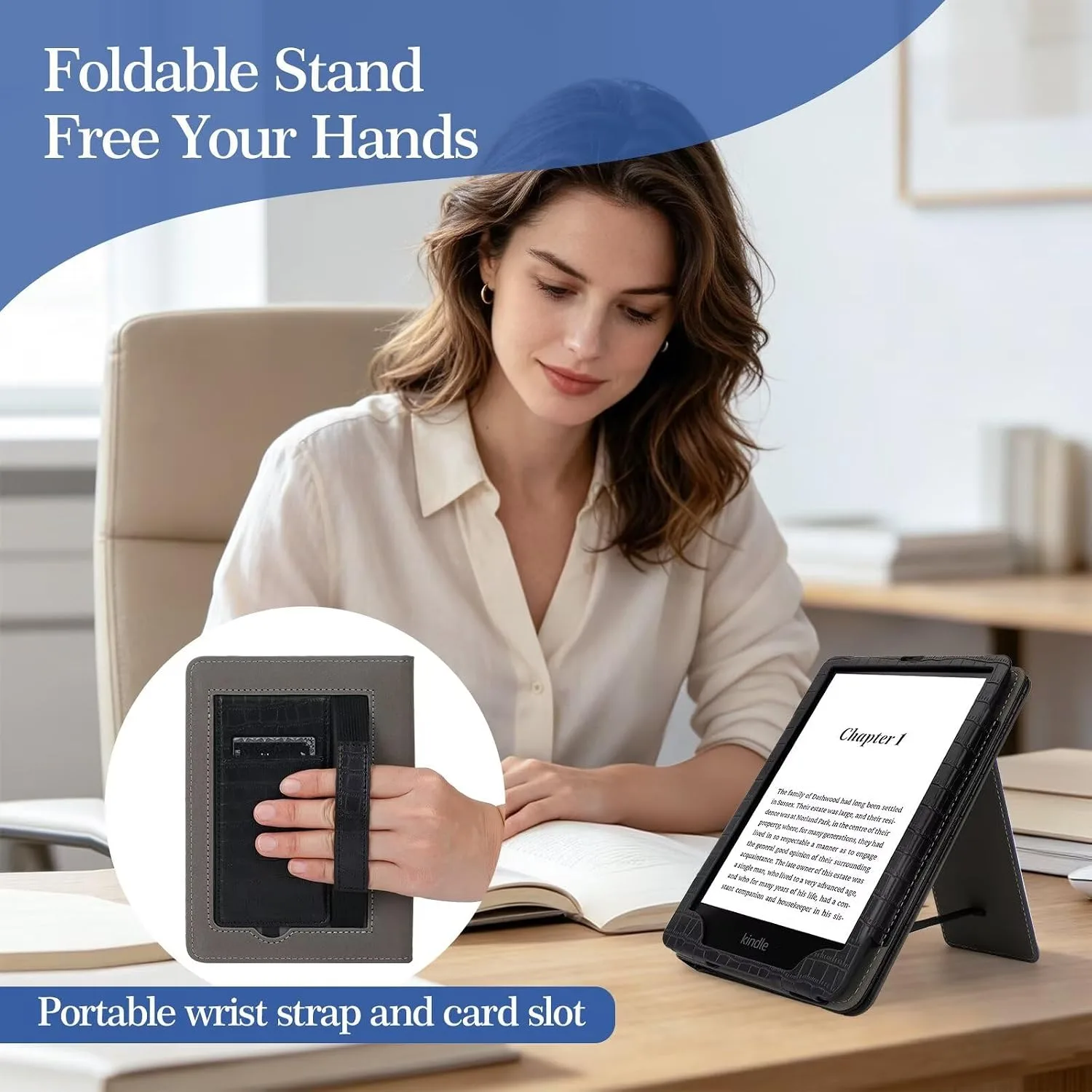 Case for 7"/6.8" Kindle Paperwhite 12/11th Generation 2024 2021