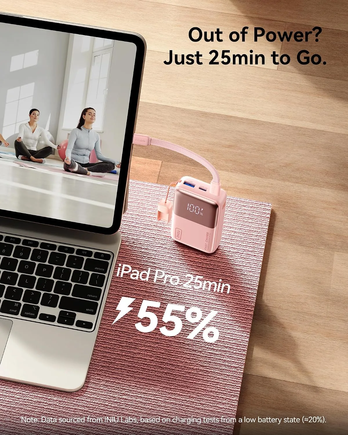 INIU Mini Portable Charger, Small 10000mAh 45W Fast Charging Power Bank