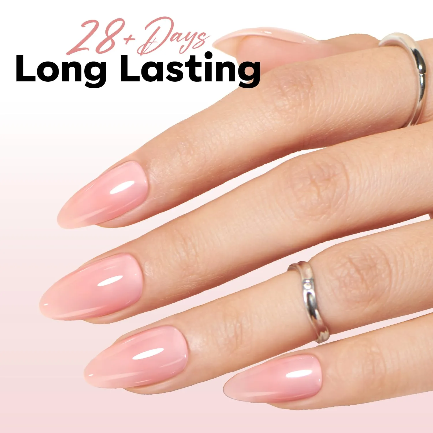 modelones Pink Gel Nail Polish Nude Pink Nail Polish