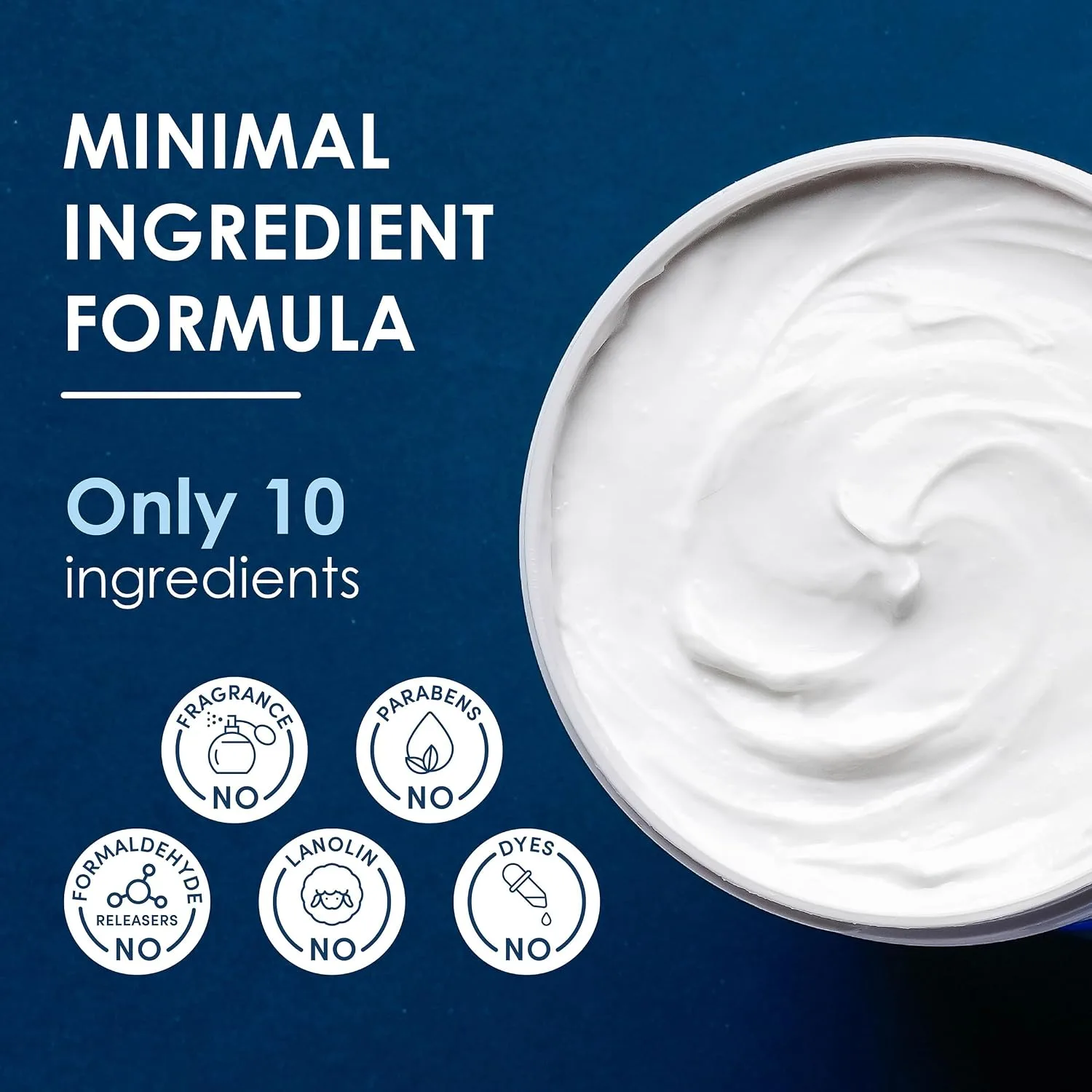 Vanicream Moisturizing Cream, Body & Face Moisturizer, 16 Oz Tub