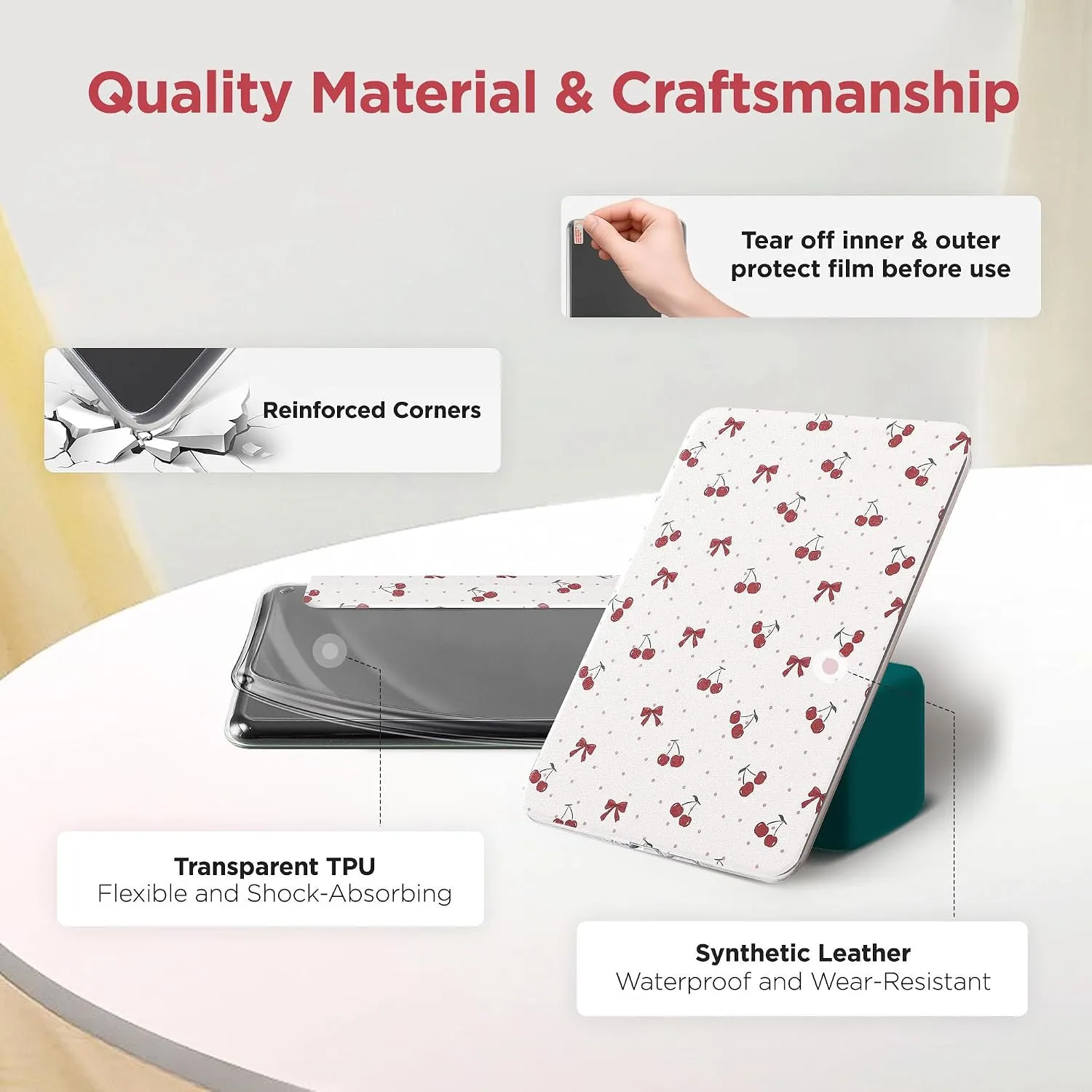 SESENSE Magnetic Case for 7'' Kindle Paperwhite 12th Gen 2024 & Colorsoft