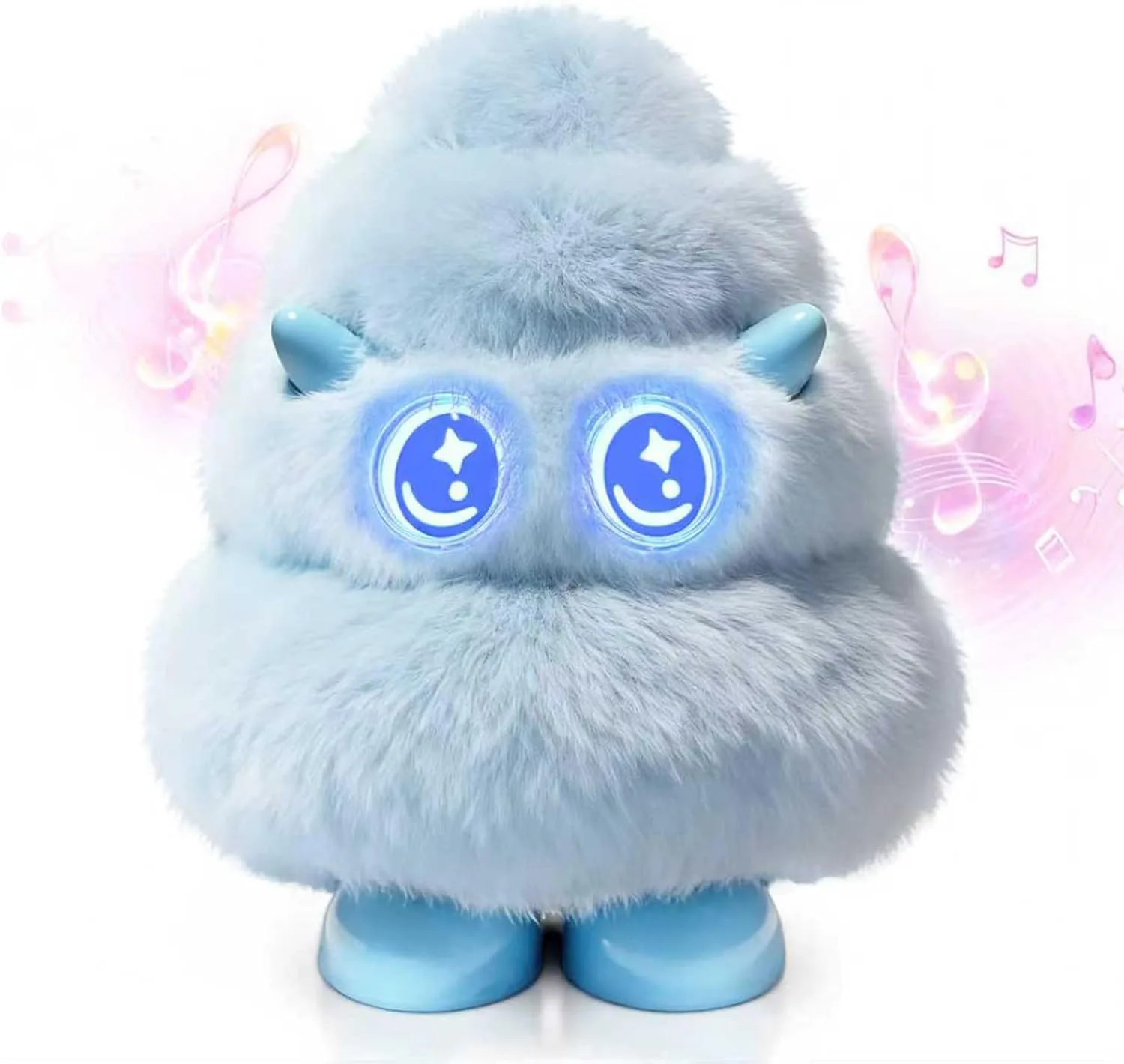 Christmas Tree Plush Bluetooth Speaker With LED,15W Speaker with Deep Bass
