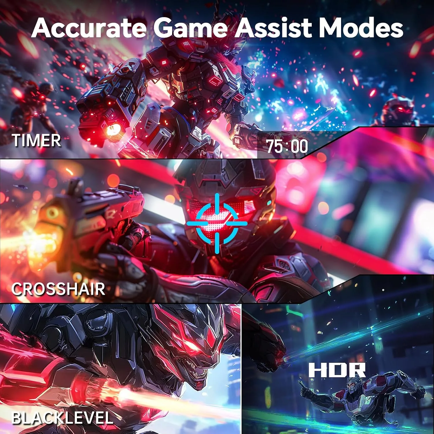 KTC 24.5 Inch 400Hz Gaming Monitor, 240Hz Monitor 1080P, Fast IPS, H25X7