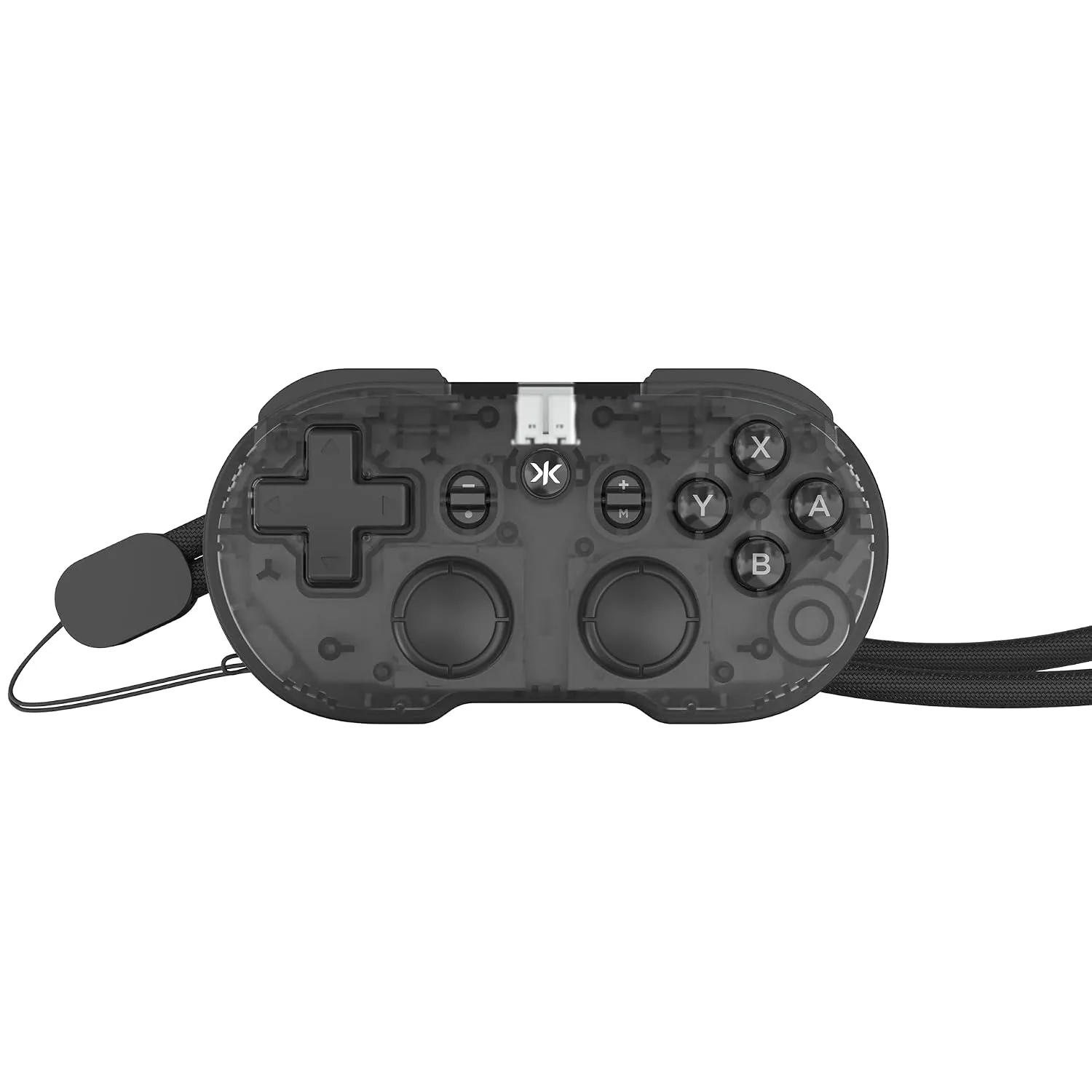 CRKD ATOM+ Wireless Mini Controller - Compatible with Nintendo Switch 2, Switch OLED, iOS, Android, PC & Smart TV - Smoke Black Edition