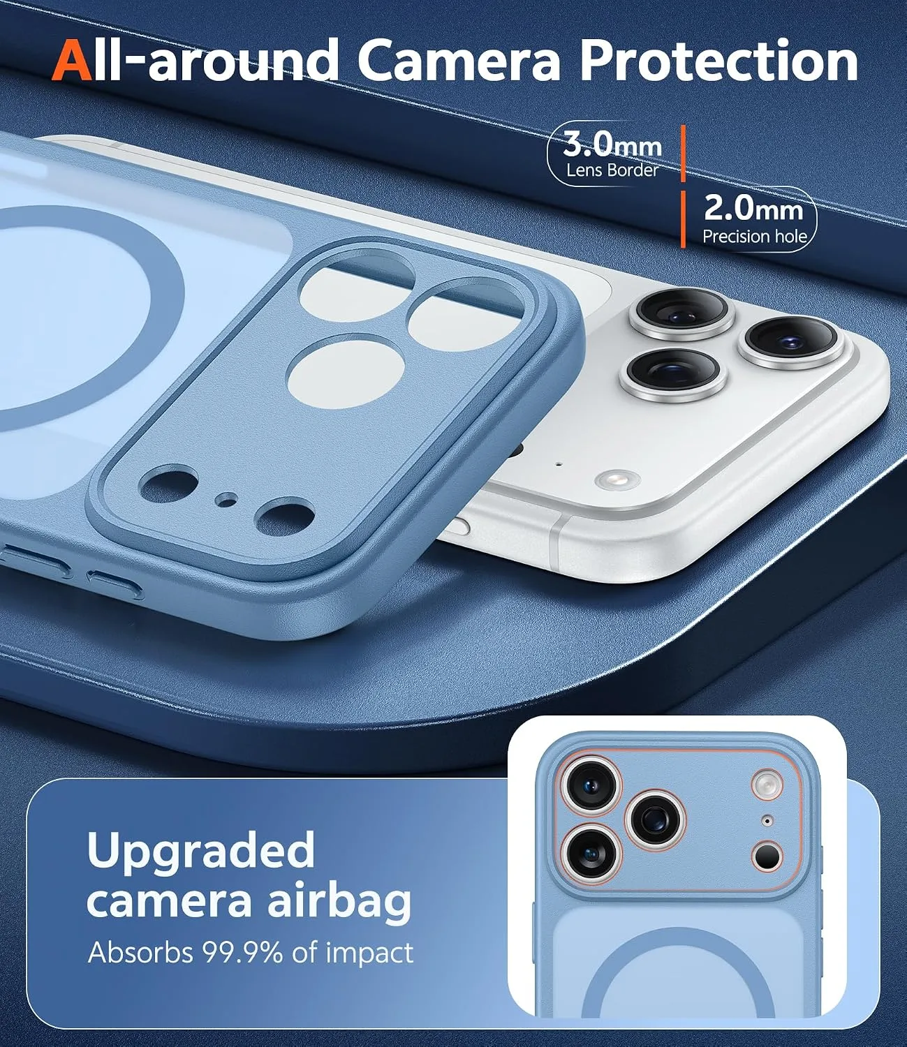 FNTCASE for iPhone 18 Pro Max Case / 17 Pro Max Matte Case Fit for Magsafe