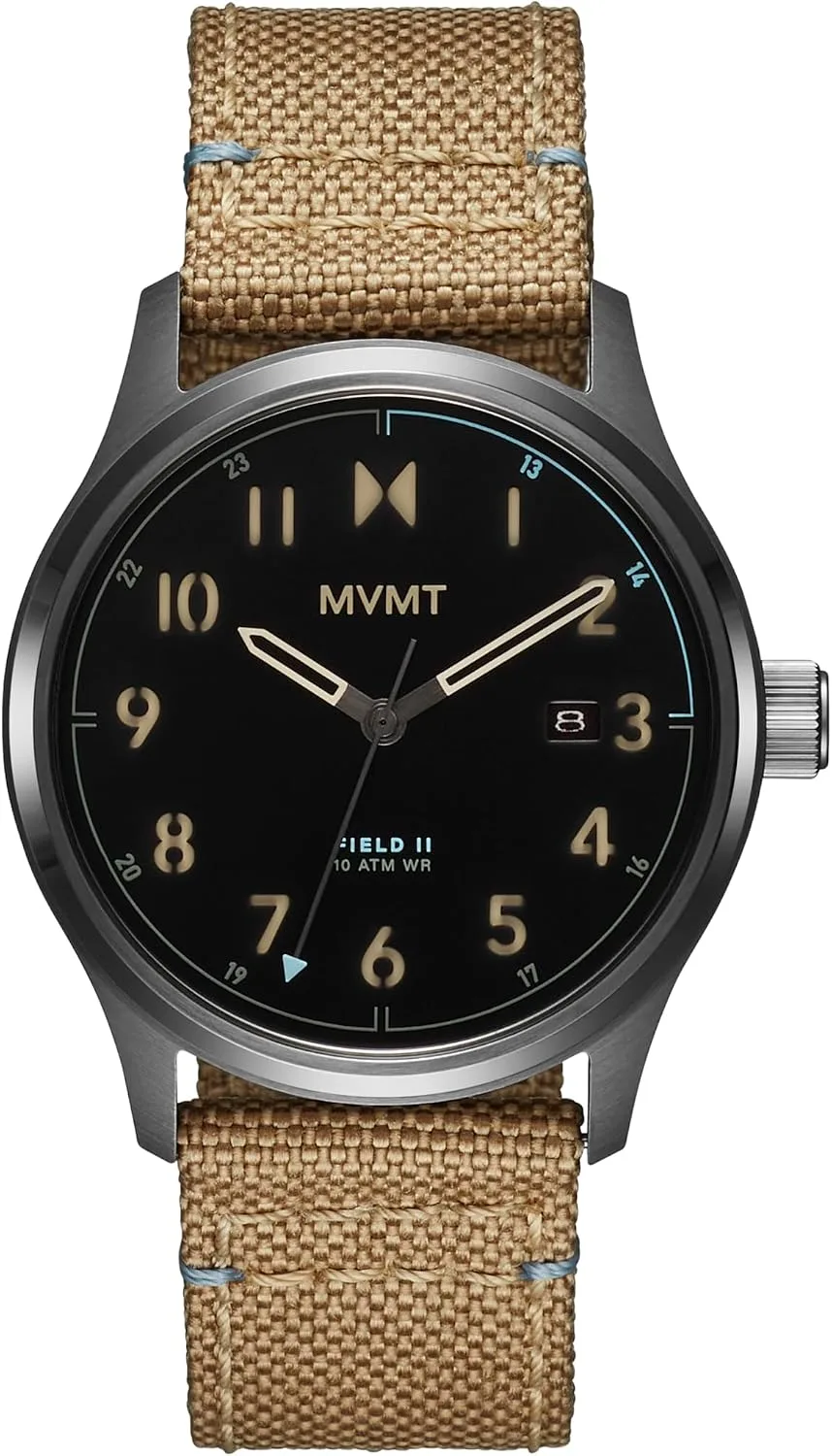 MVMT Field II Men's Watch - Everyday Wear for Him - 41mm