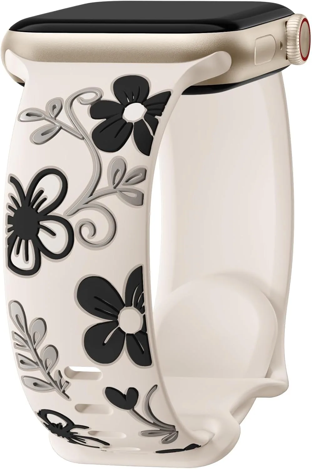 Correa para Apple Watch Witzon silicona floral para mujer