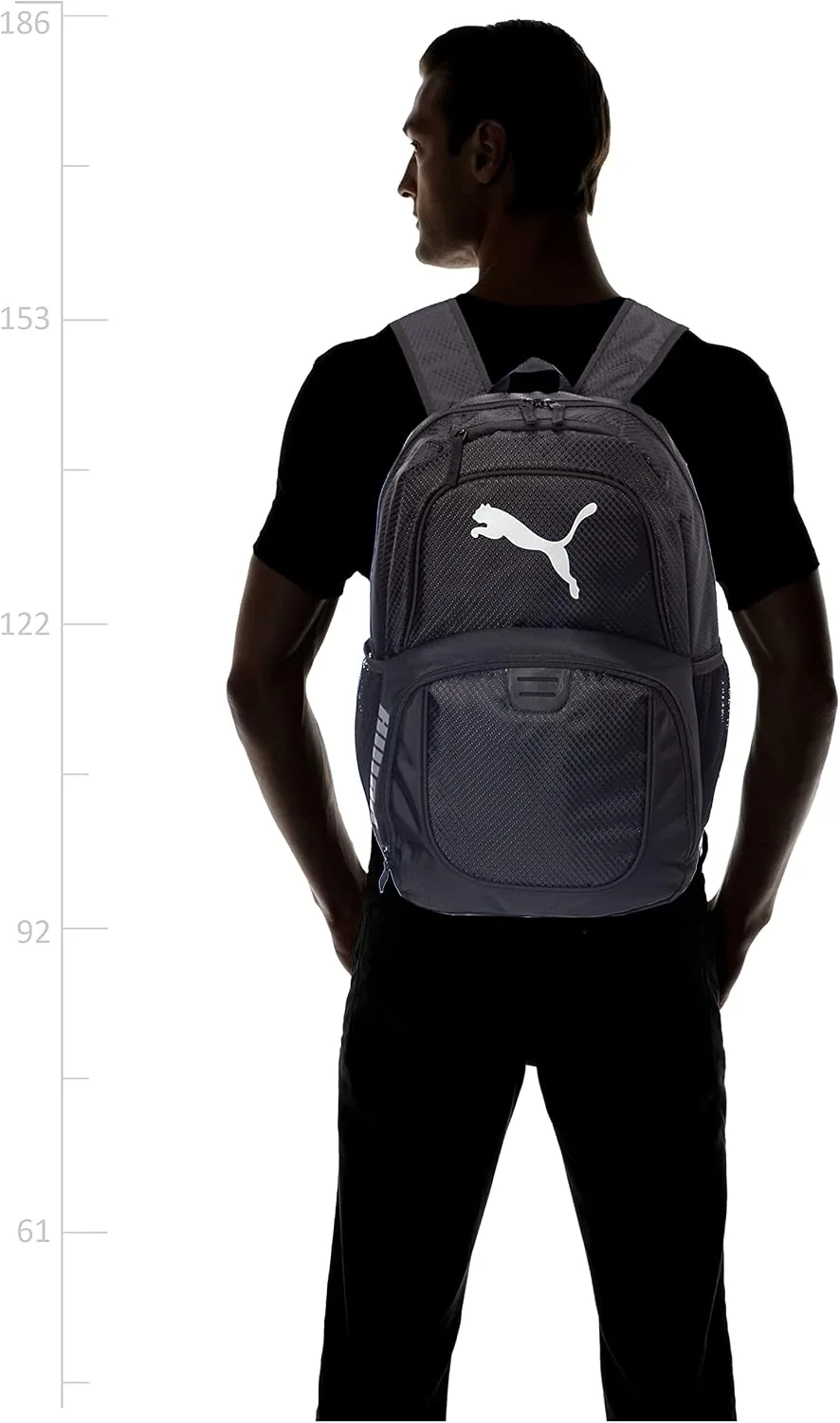 PUMA unisex-adult Contender Backpack with Laptop Sleeve, Item Organizer & Media Pocket