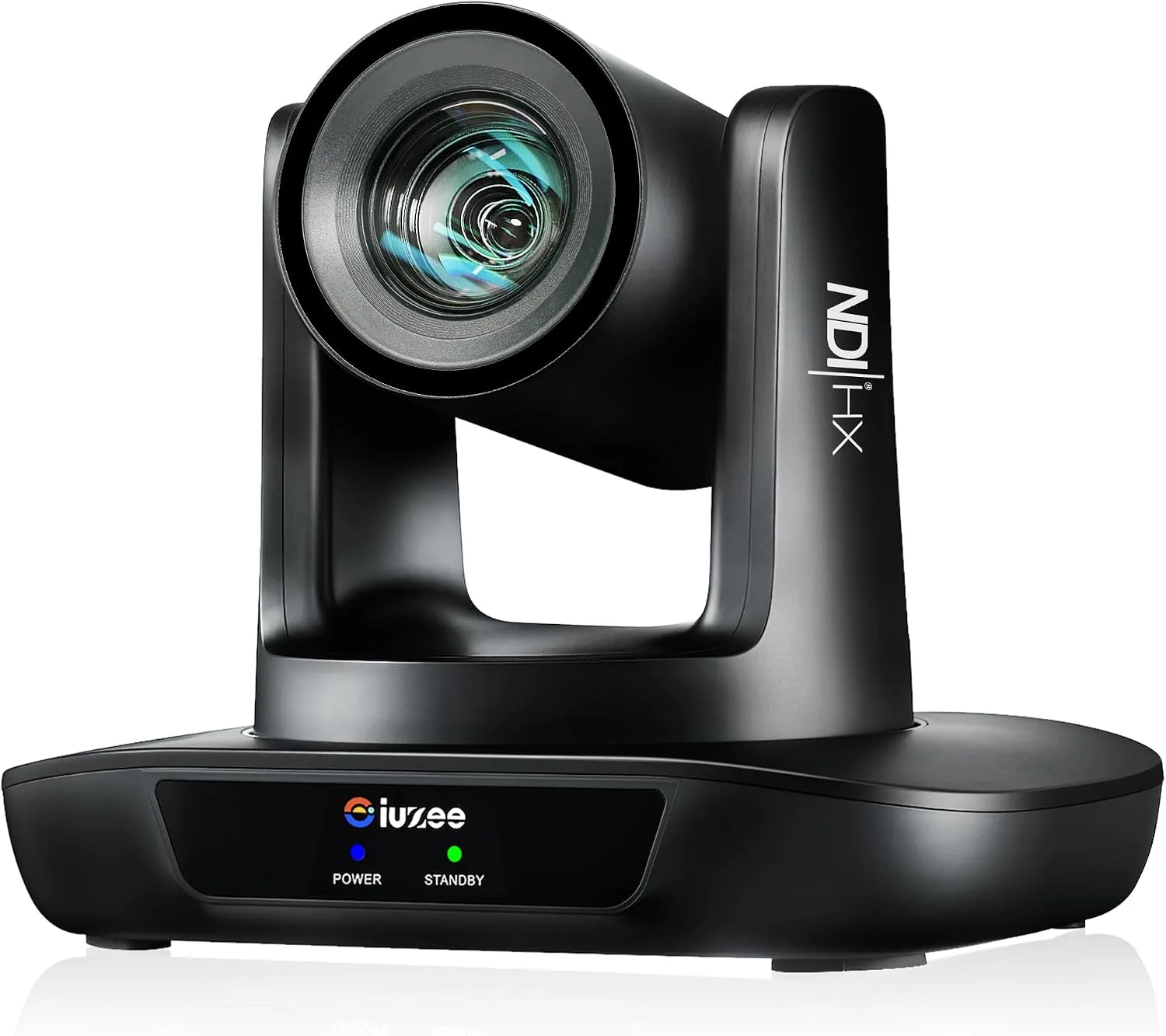 NDI PTZ Camera AI Auto Tracking 3G-SDI/USB3.0/HDMI/LAN PoE 30X Optical and 8X Digital Zoom Live Streaming Camera 1080P 60FPS for Church Services Worship Education Events vMix OBS YouTube