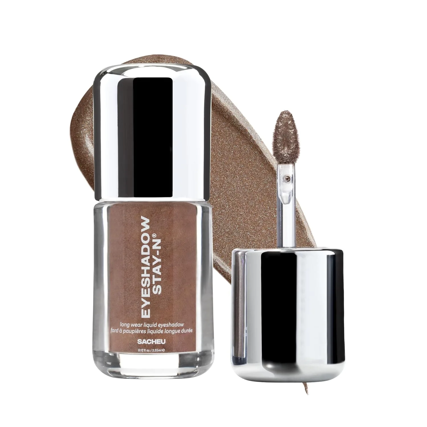 Sacheu Liquid Eyeshadow STAY-N, Buildable & Blendable, Soft Focus