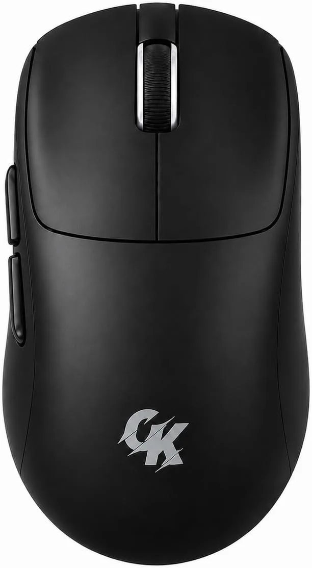 Gamakay GX1 Silent Wireless Gaming Mouse (Black, Silent Switch)