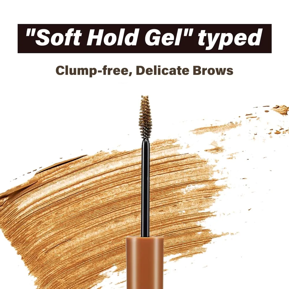 ETUDE Color My Brows Big Size Brow Mascara, Rich Brown, Eyebrow Tint