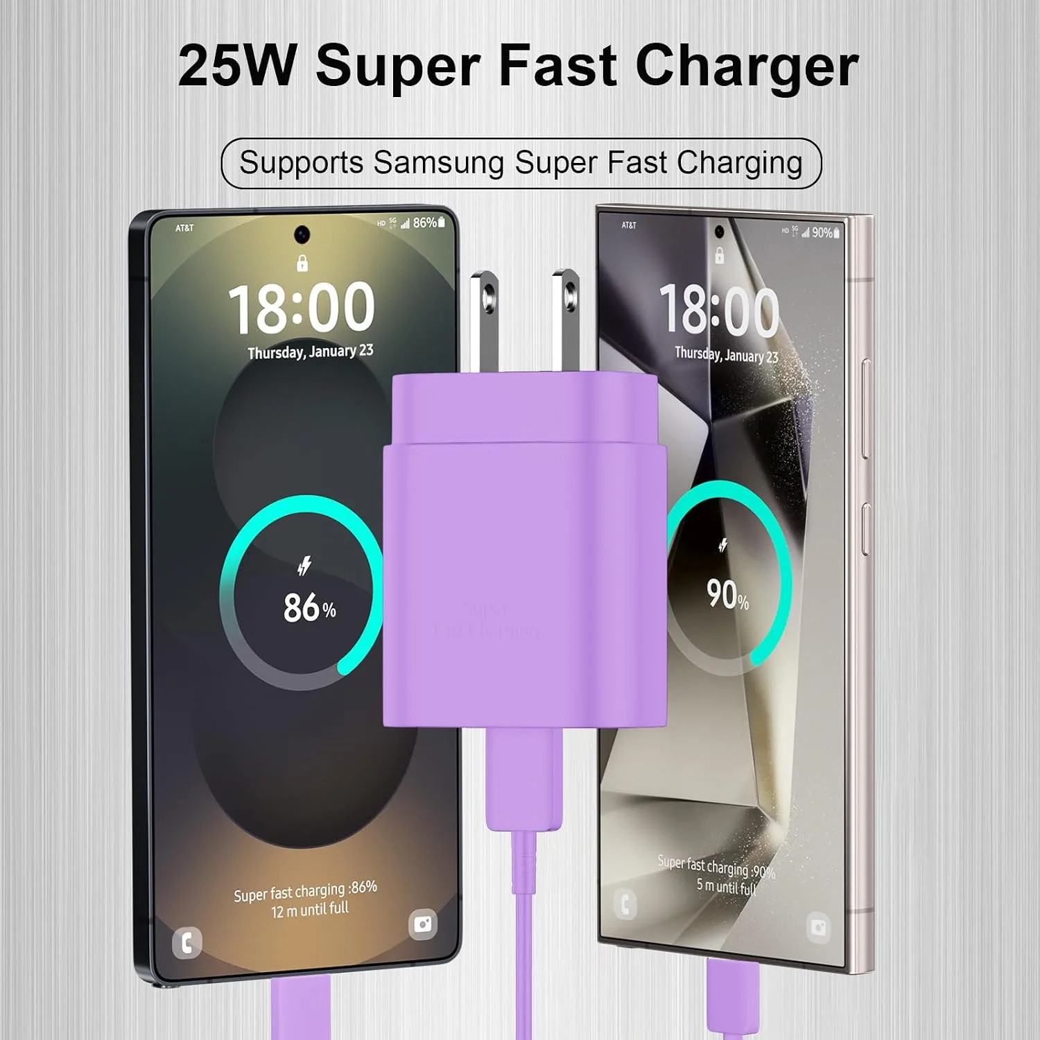 Super Fast Samsung Charger Type C 25W USB C Android Phone Charger Block